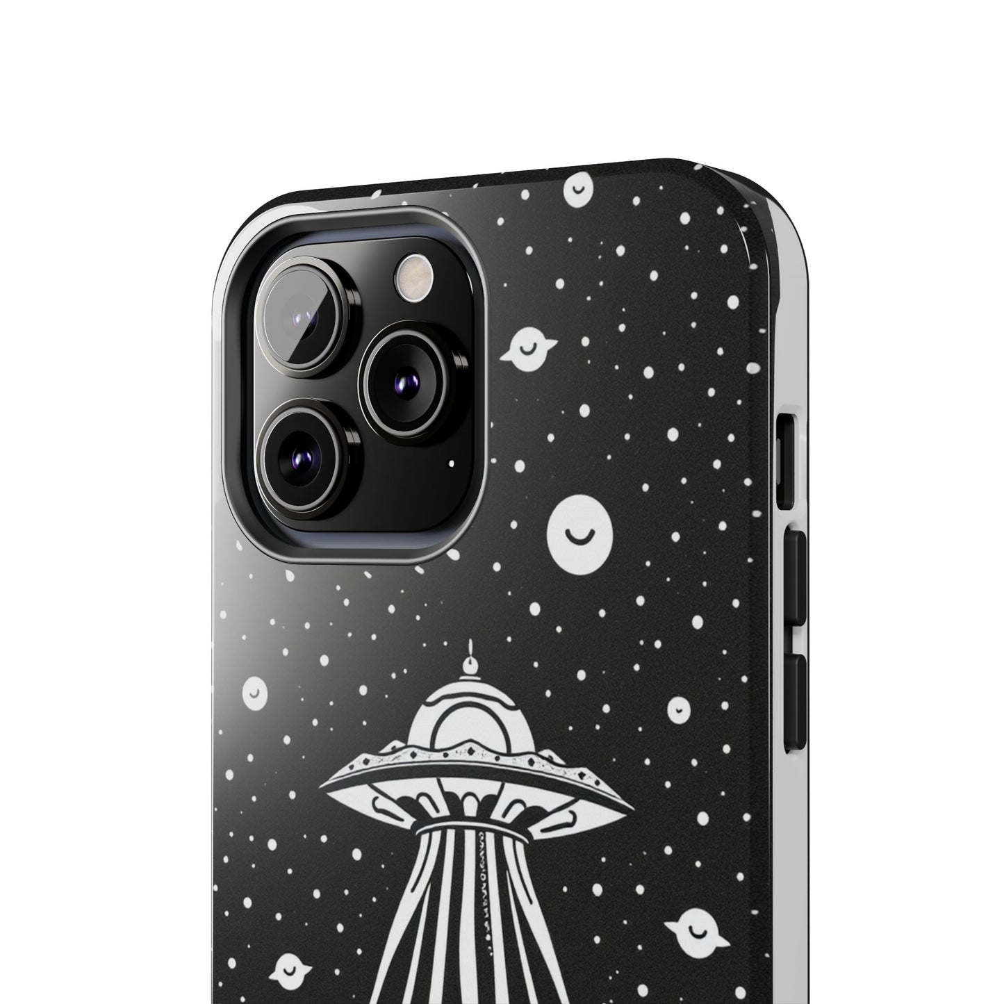 Galaxy UFO Tough Phone Case - Durable Protection with Unique Space Design