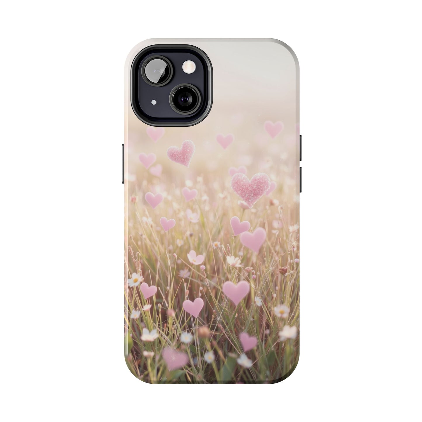 Romantic Hearts Tough Phone Case - Perfect for Lovers and Celebrations