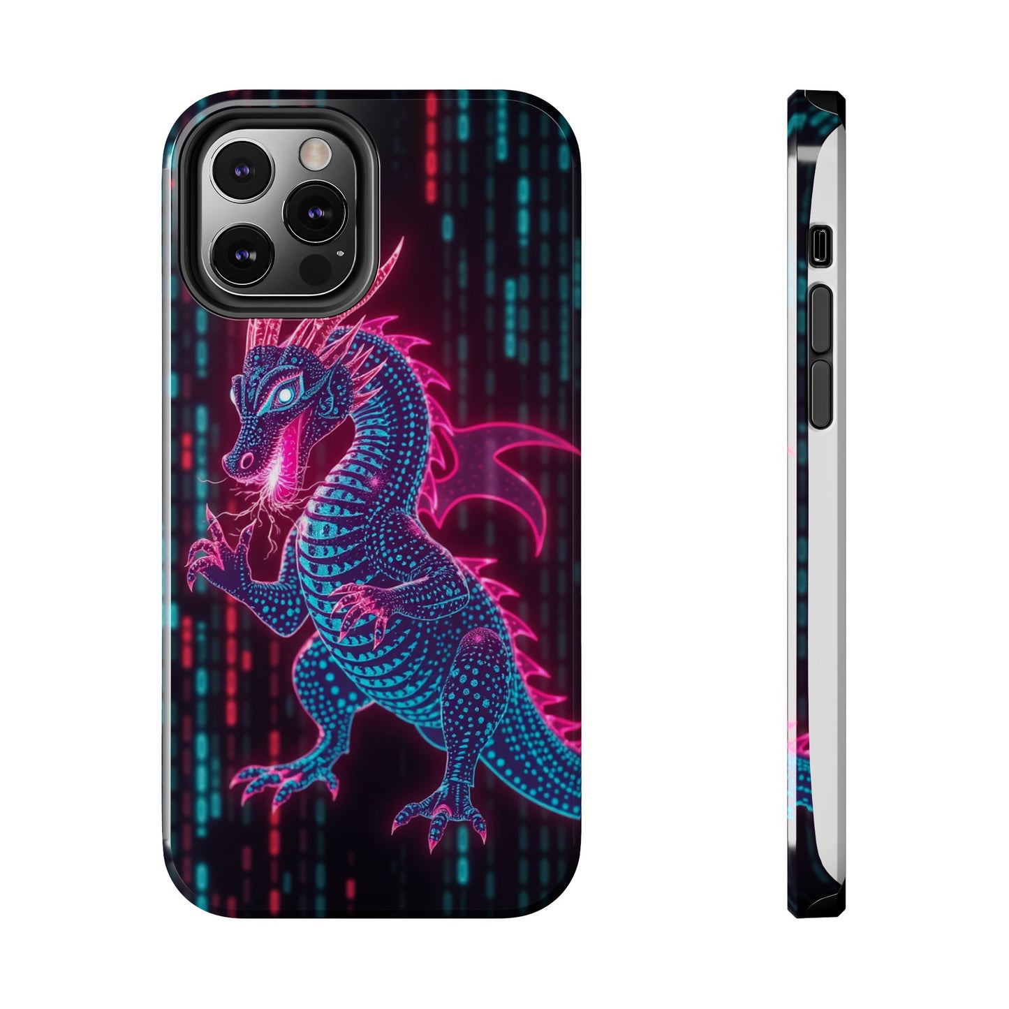 Electrifying Dragon Phone Case - Tough, Stylish Protection for Fantasy Lovers