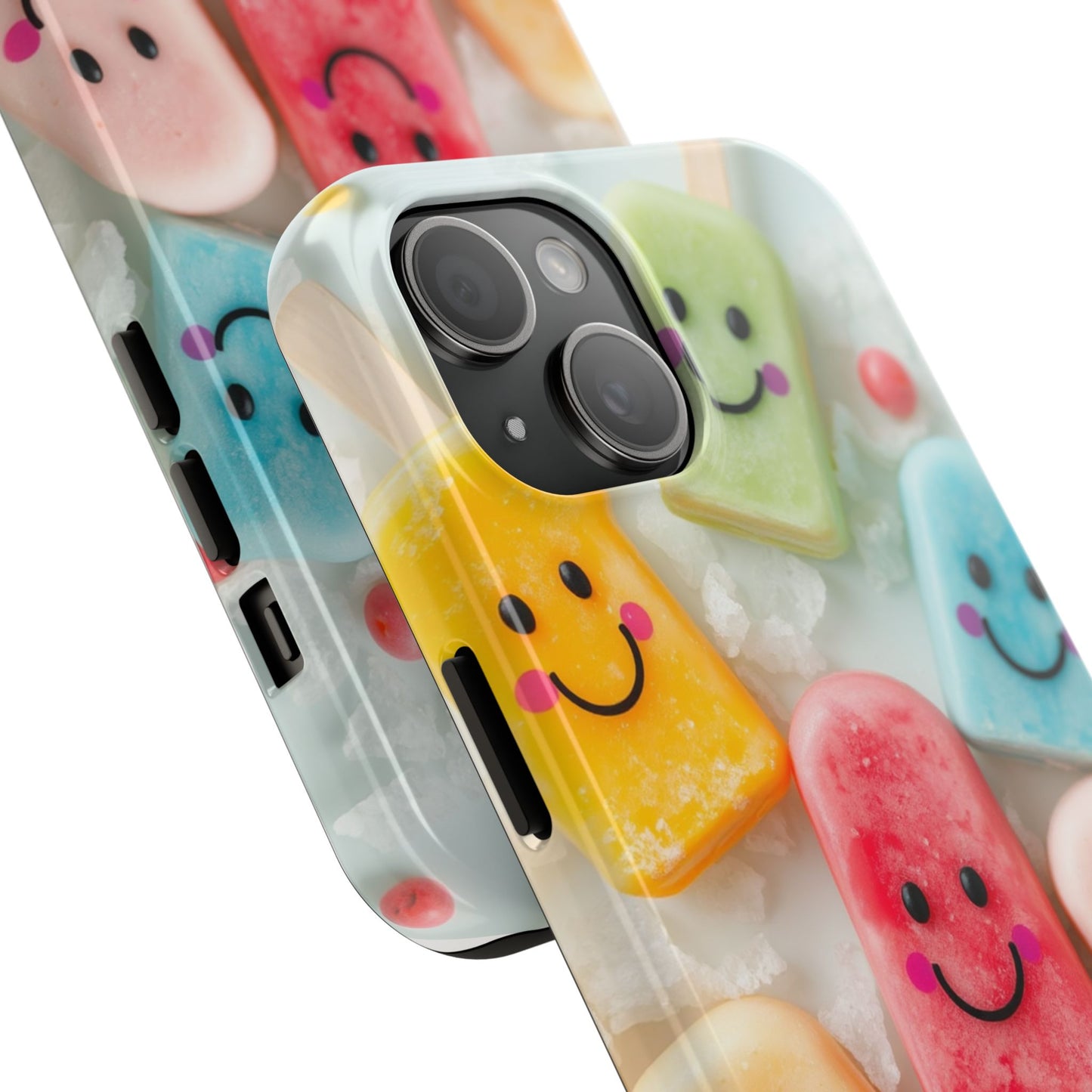 Cute Smile Popsicle Tough Phone Case - Fun Protection for Your Device