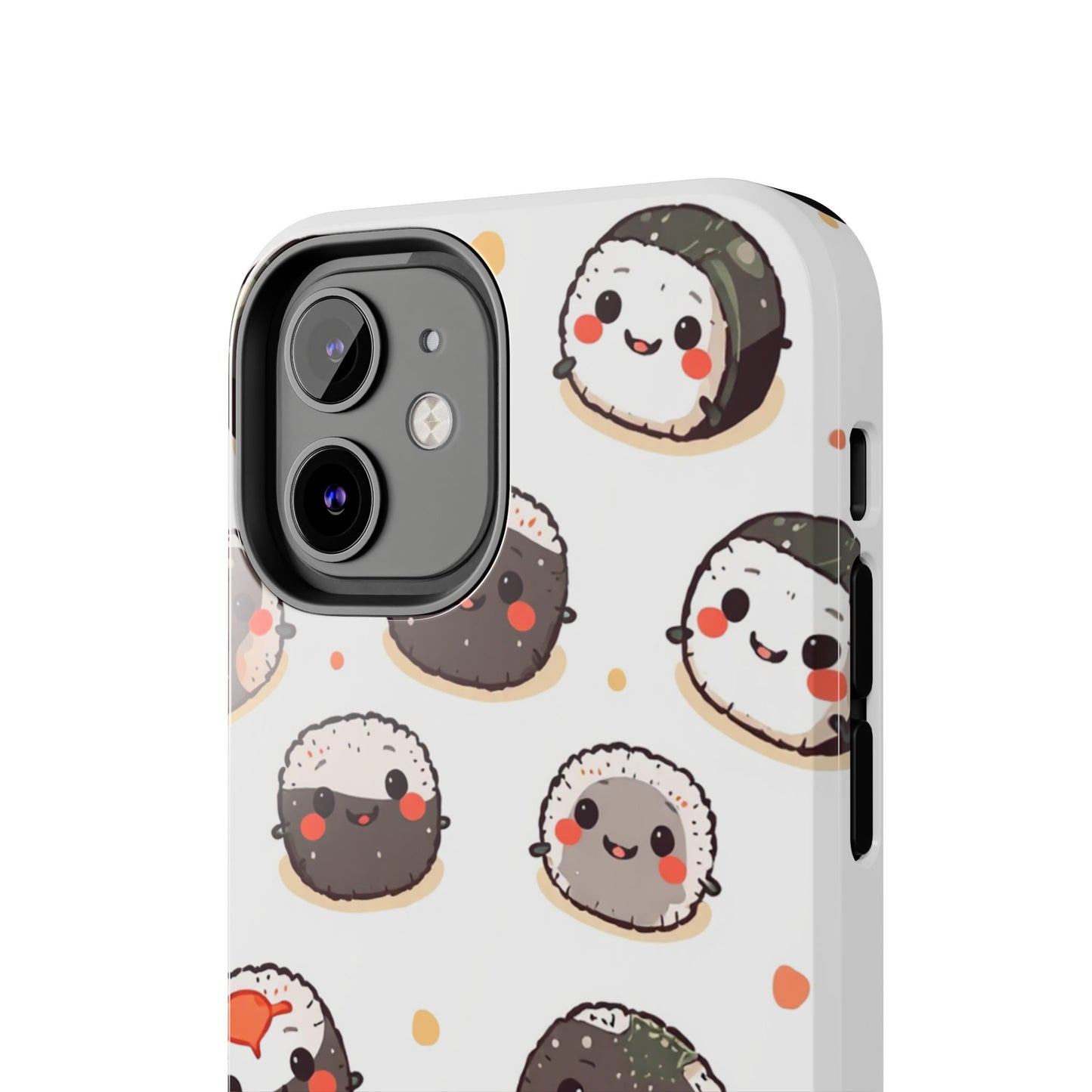 Cute Sushi Tough Phone Case - Kawaii Design for Food Lovers