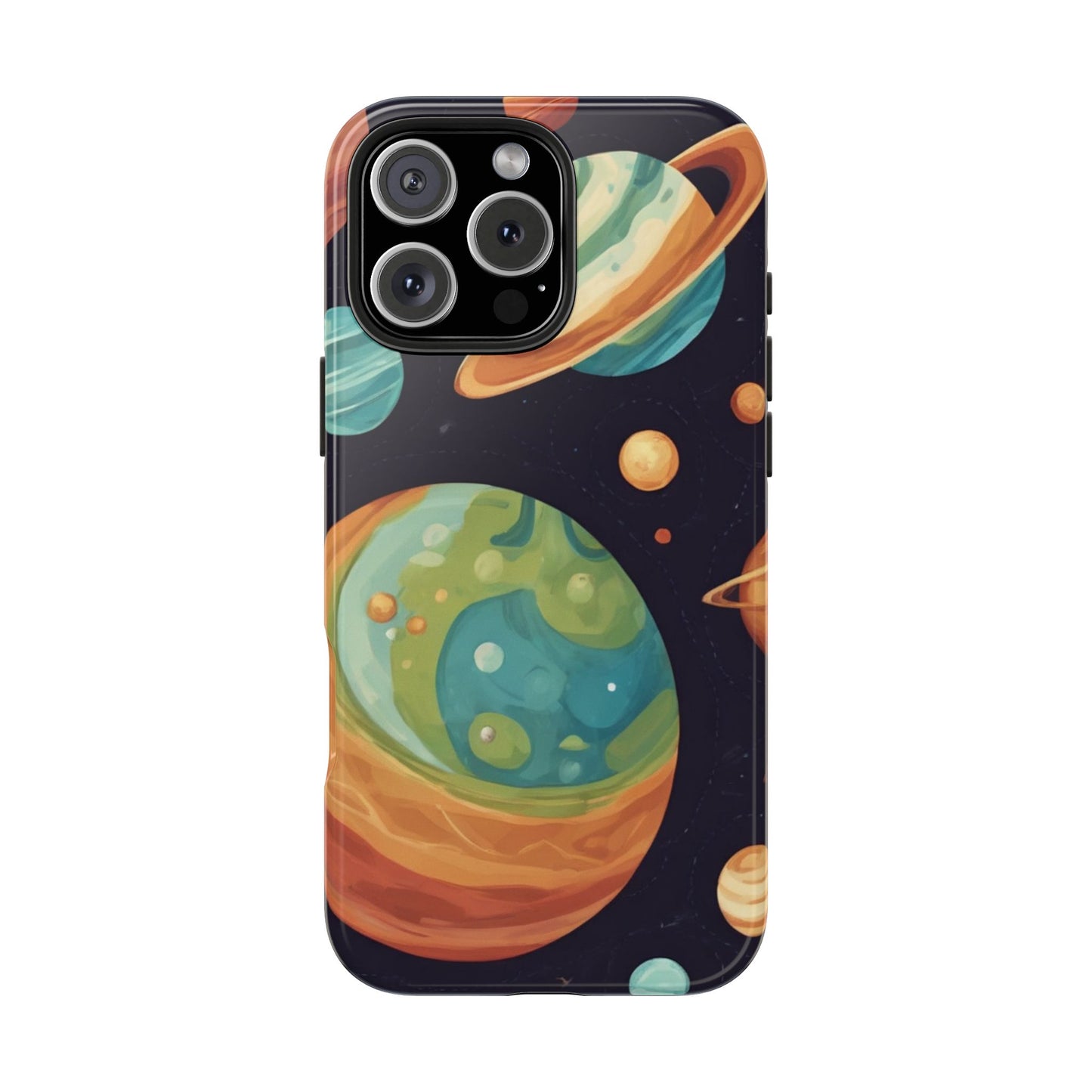Cosmic Planet Phone Case - Durable Tough Protector for Space Lovers - for iPhone