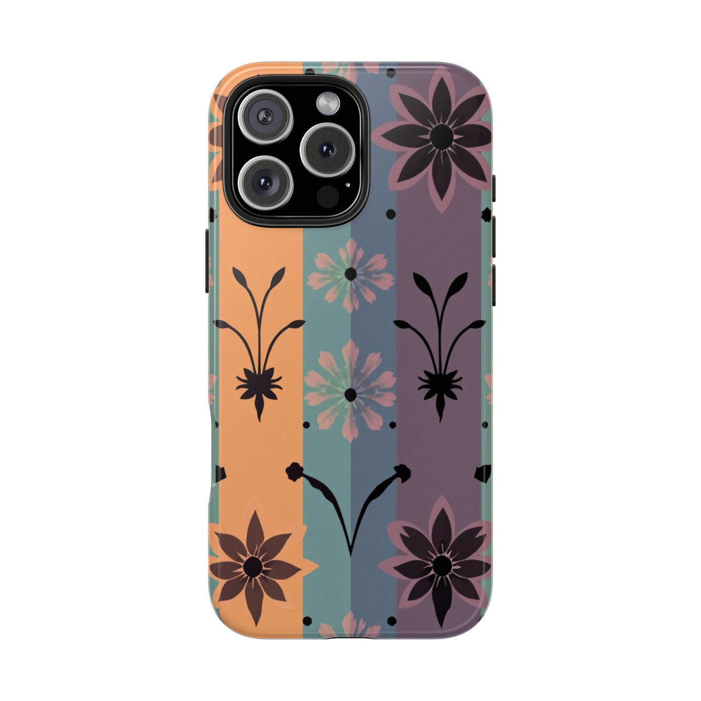 Boho Floral Tough Phone Cases - Durable & Stylish Protection - for iPhone