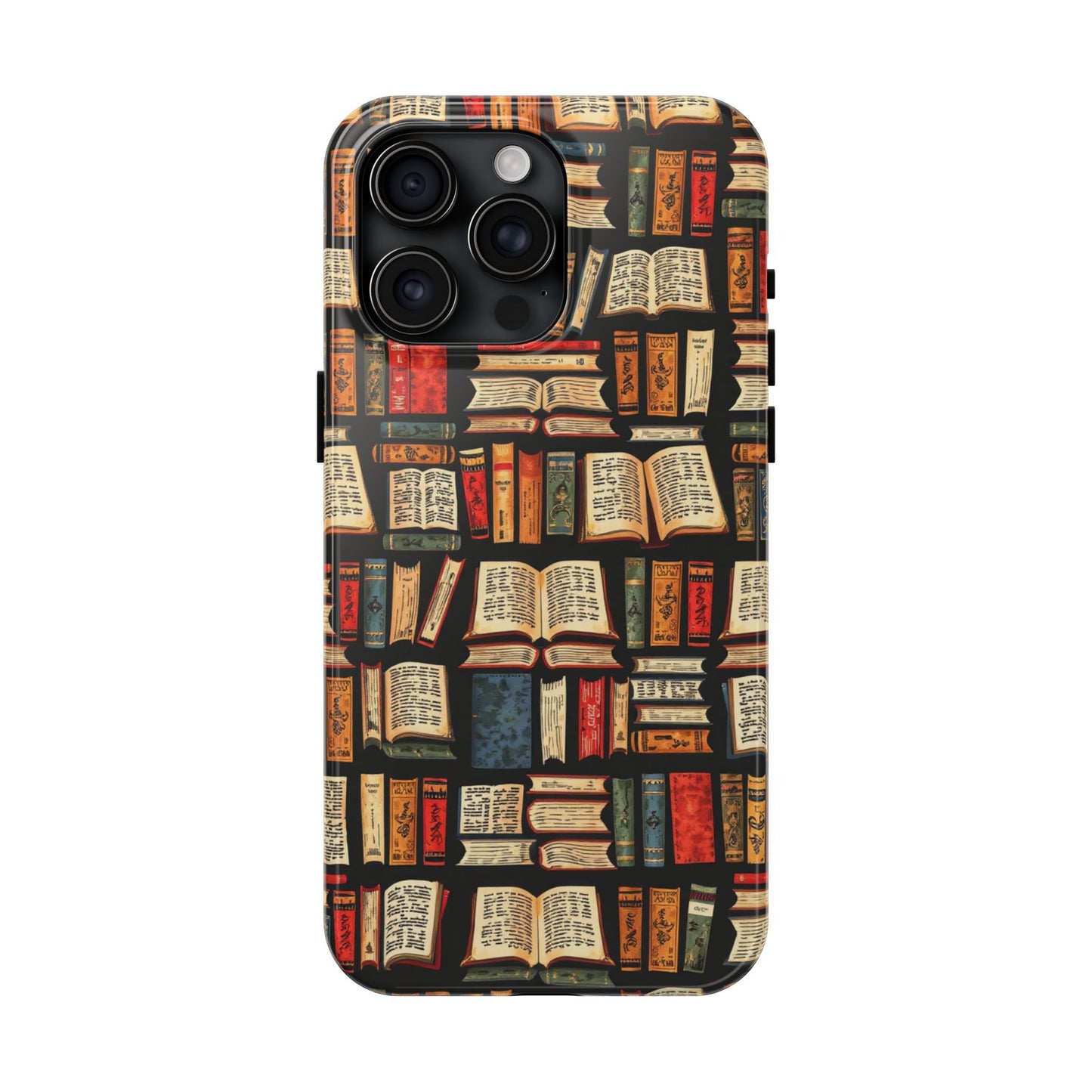 Book Lover Tough Phone Cases - Durable Protective Cases for Literature Fans