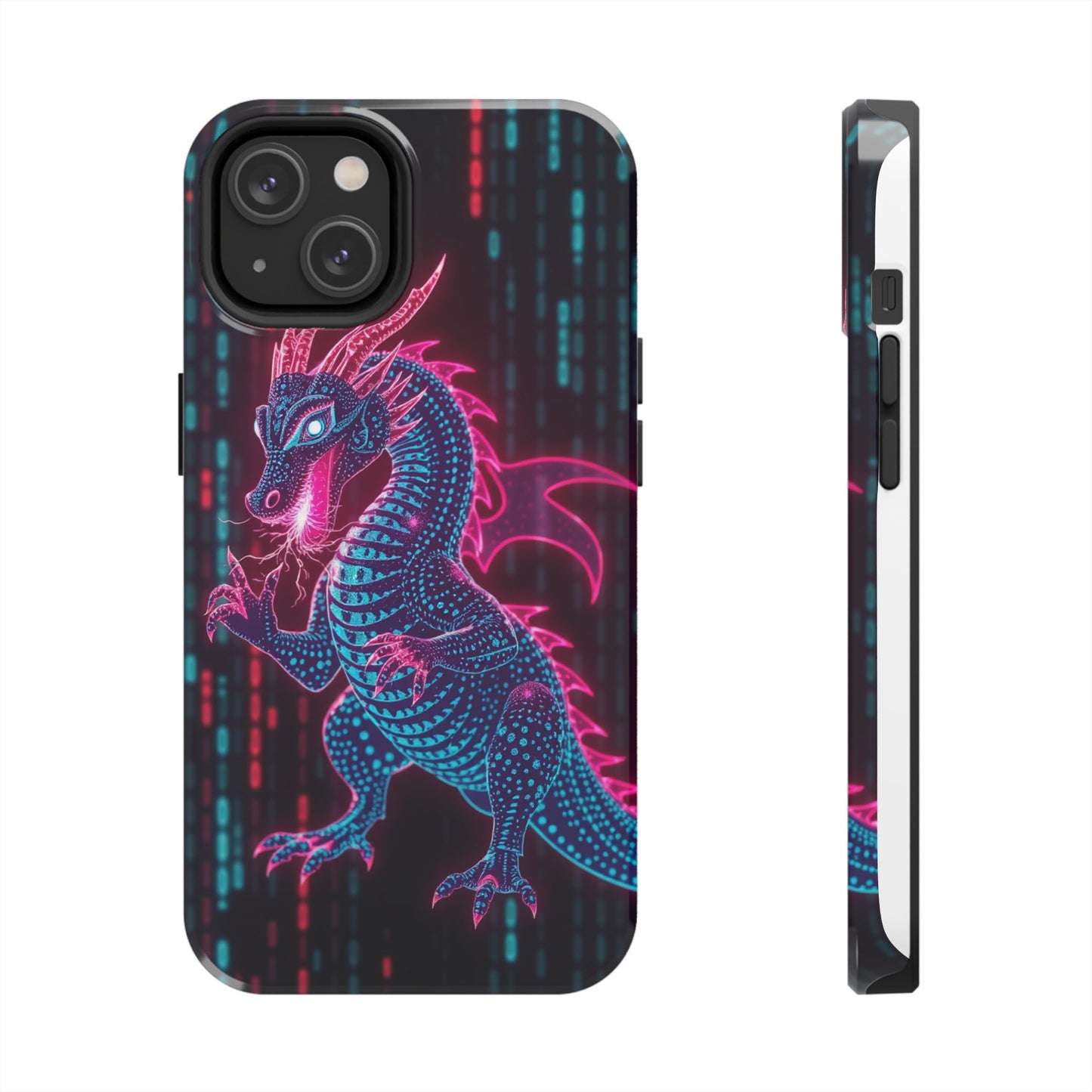 Electrifying Dragon Phone Case - Tough, Stylish Protection for Fantasy Lovers