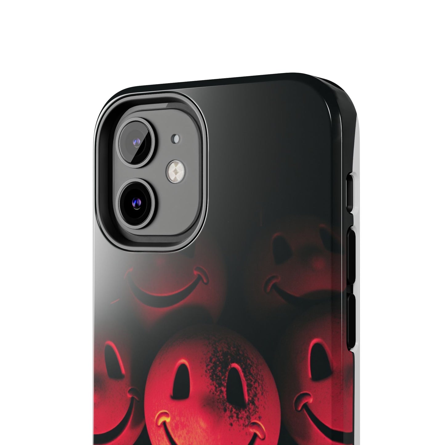 Smiley Face Tough Phone Case - Durable Protection with Fun Design