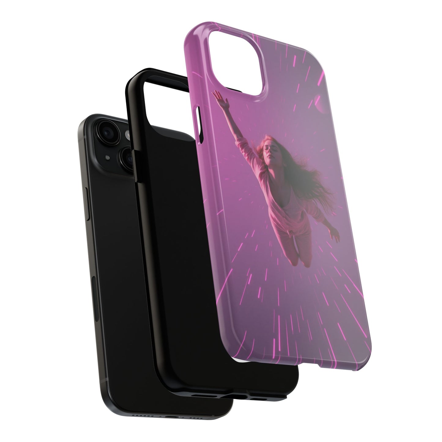 Inspirational Tough Phone Case - Cosmic Dreamer Design