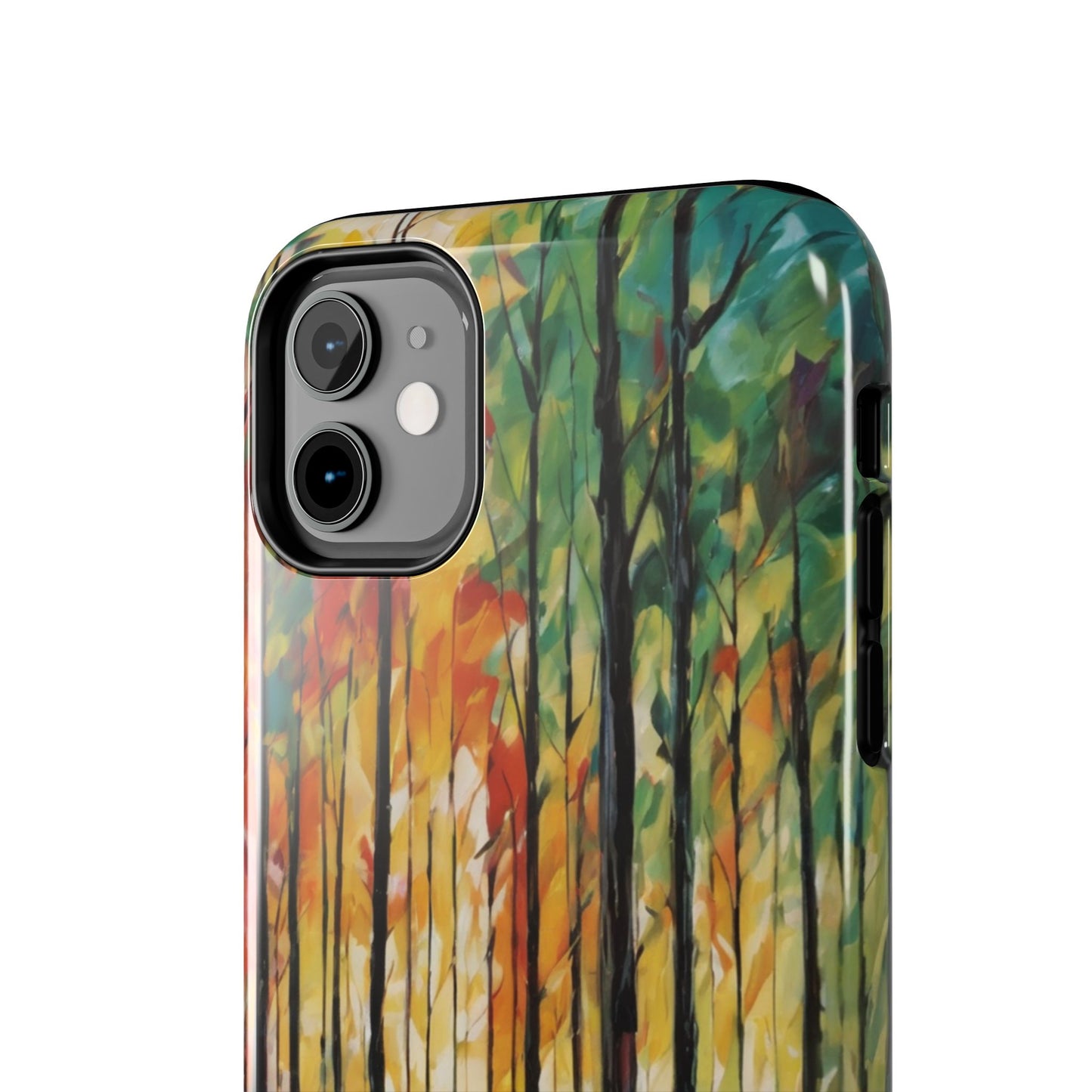 Autumn Forest Tough Phone Case - Colorful Nature Design - for iPhone