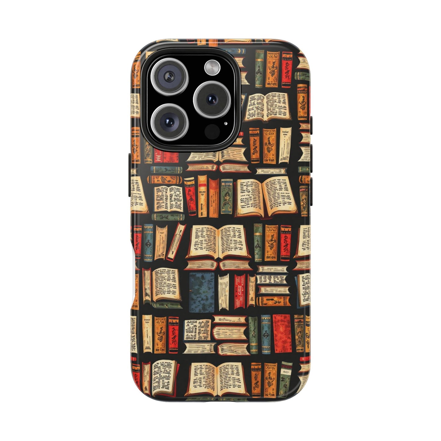 Book Lover Tough Phone Cases - Durable Protective Cases for Literature Fans