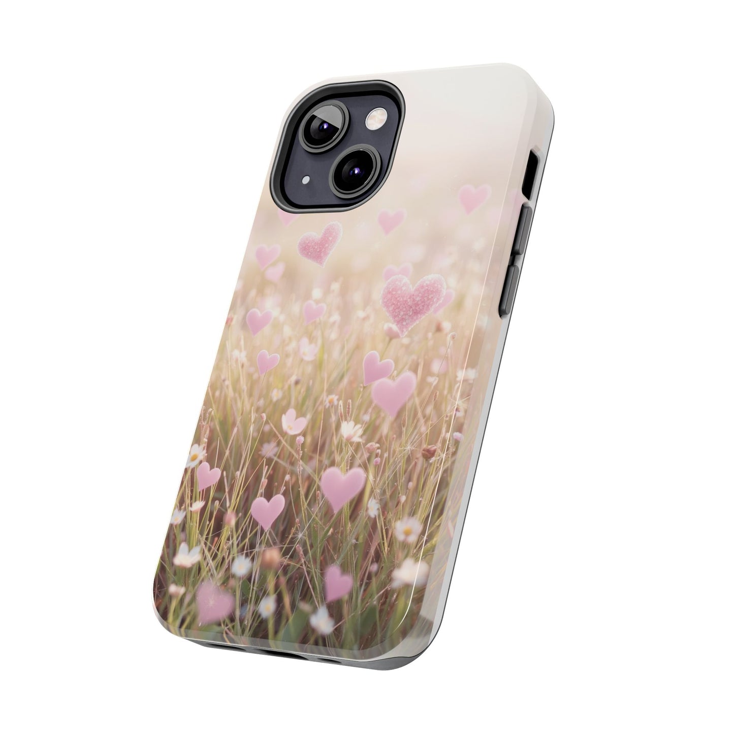 Romantic Hearts Tough Phone Case - Perfect for Lovers and Celebrations