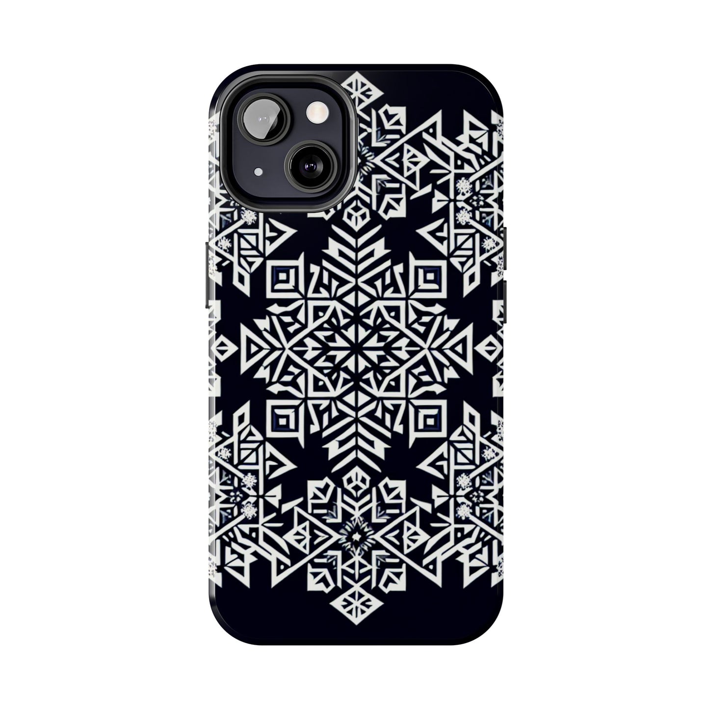Winter Wonderland Tough Phone Case - Digital Snowflake - for iPhone