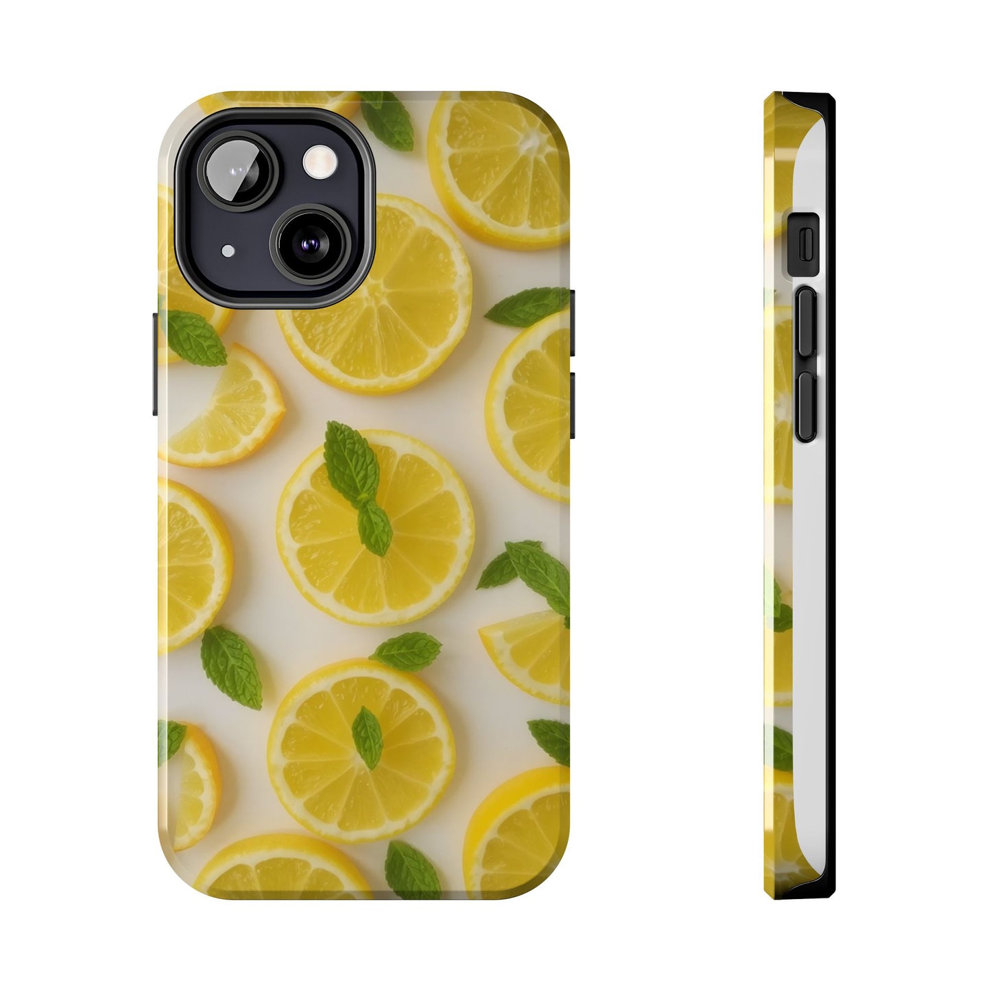 Fresh Lemons Slices - Tough Phone Case - for iPhone
