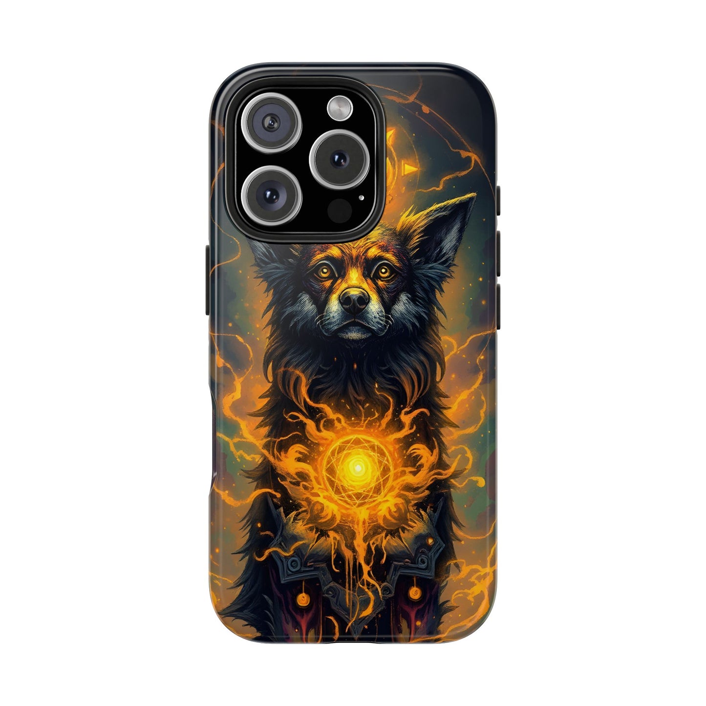 Mystical Dog of Light - Tough Phone Case - Durable Protection with Inspired Artwork - for iPhone