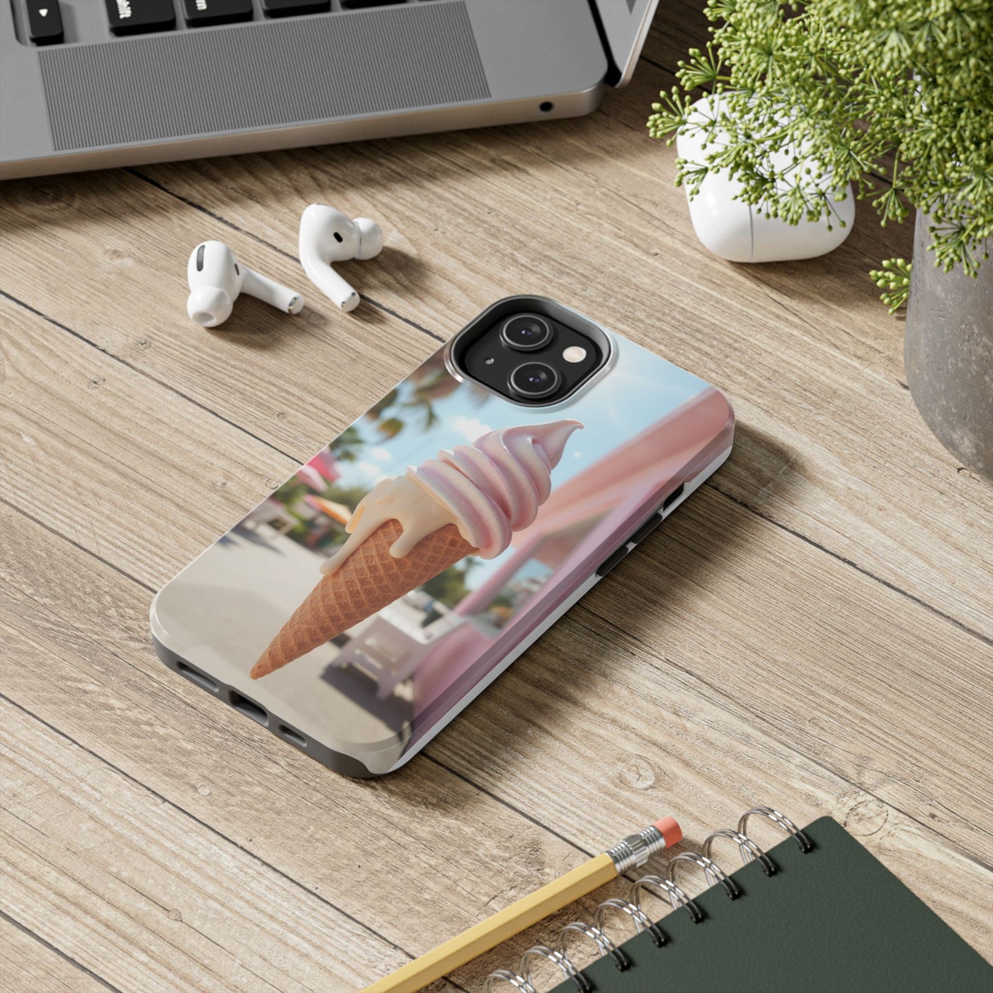 Ice Cream Cone Phone Case – Tough and Stylish Protection