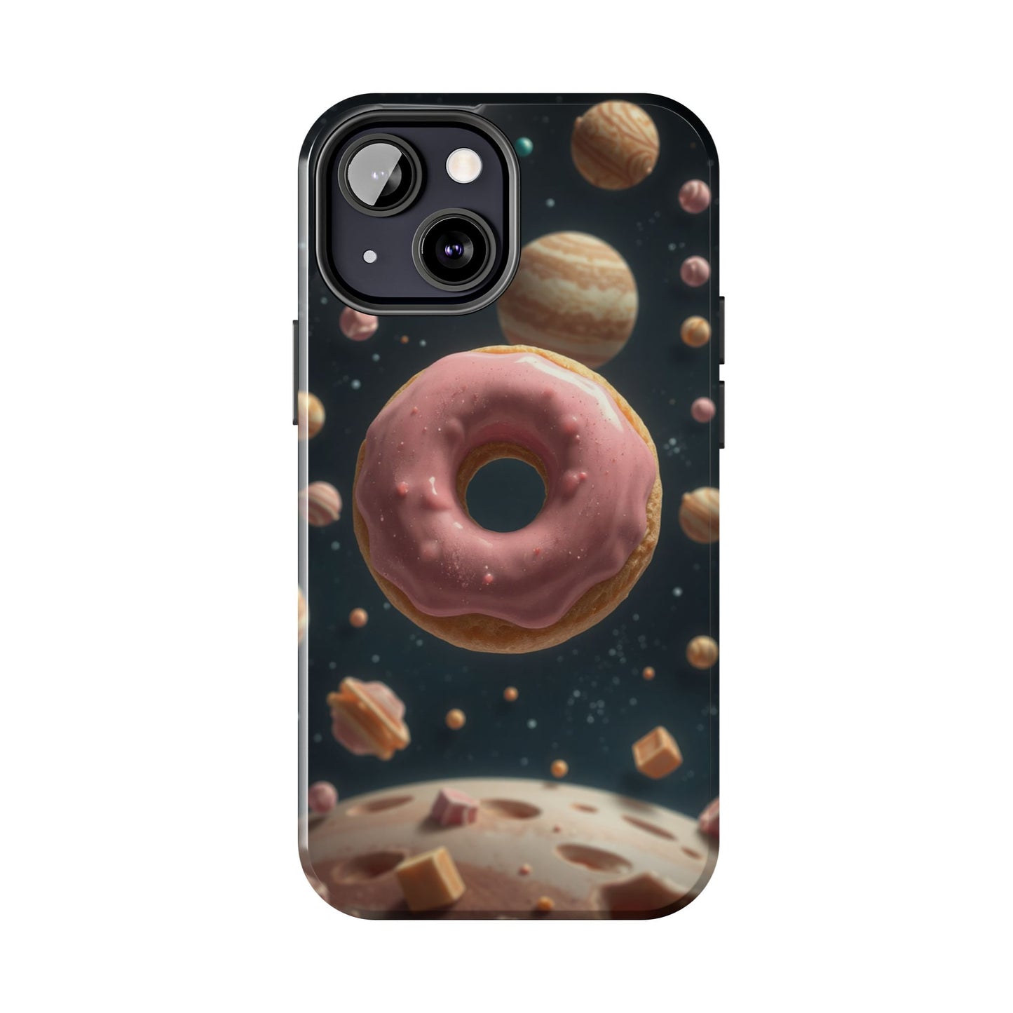 Galaxy Donut Tough Phone Case - Durable & Stylish Protective Cover