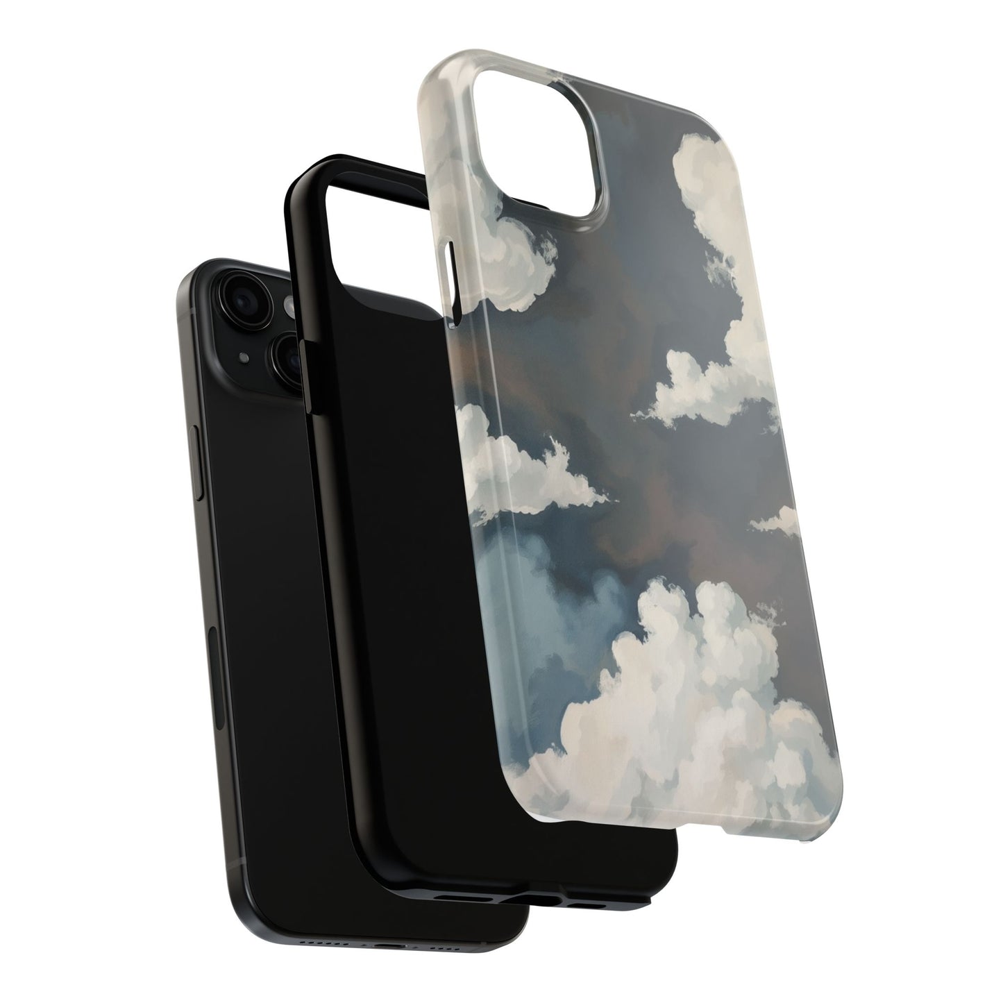 Sky Cloud Phone Case, Tough iPhone Cover, Aesthetic Tech Accessories, Gift for Him/Her, Unique Cell Phone Protectors