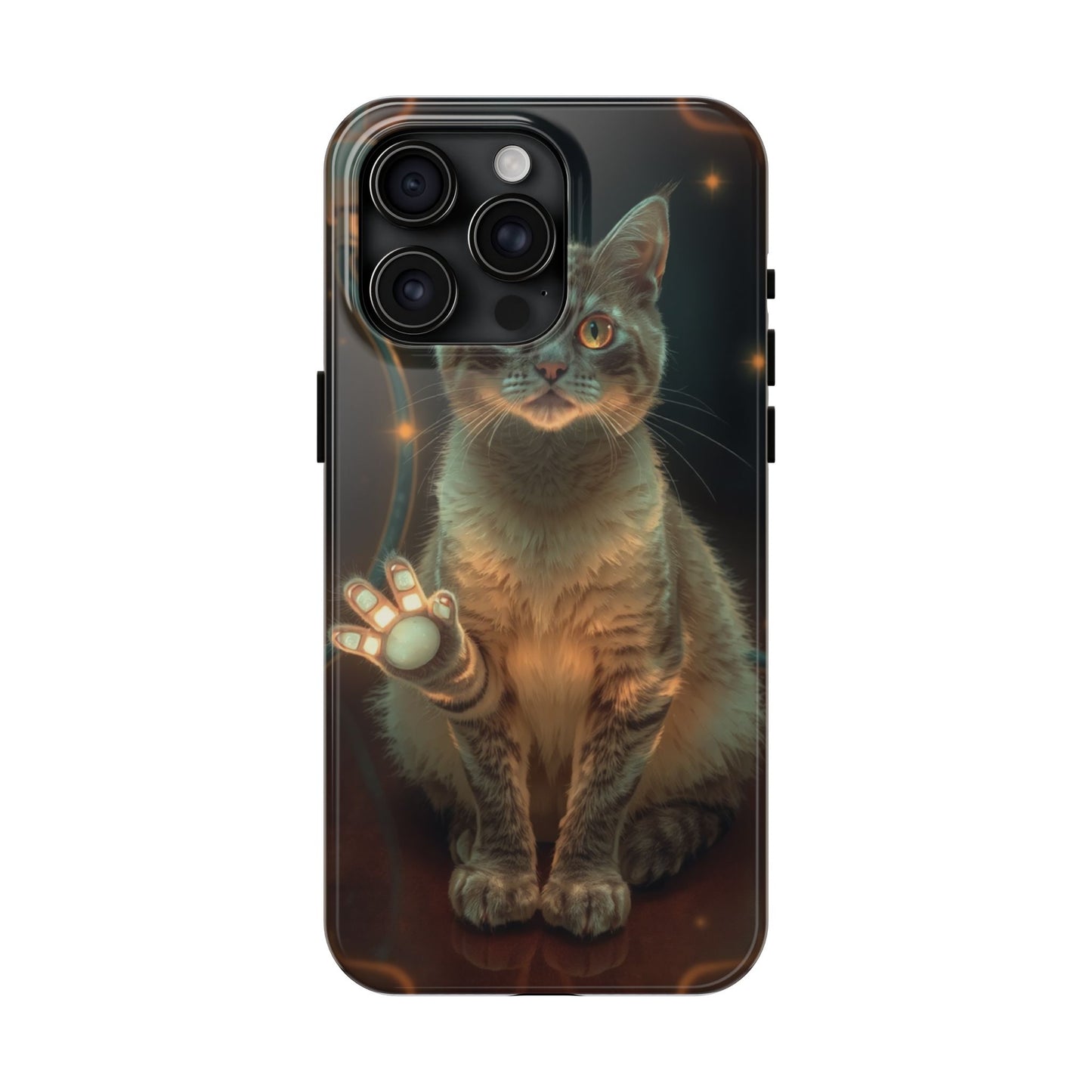 Whimsical Cat Phone Case | Tough Phone Cases for Cat Lovers, Pet Accessories, Gift for Cat Owners, Cute Phone Cover, Personalized Tech