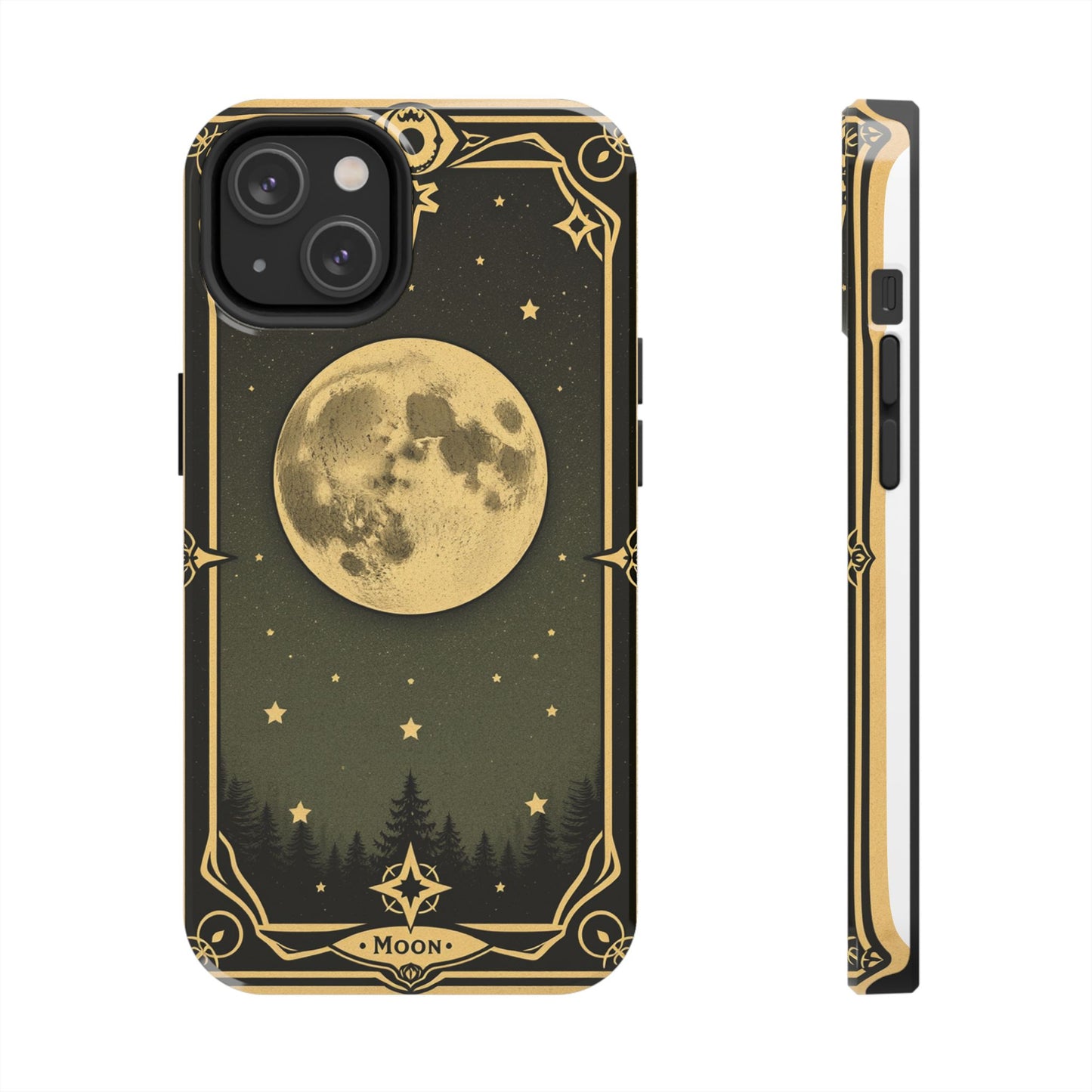 Celestial Moon Phone Case - Tough & Stylish for Star Lovers