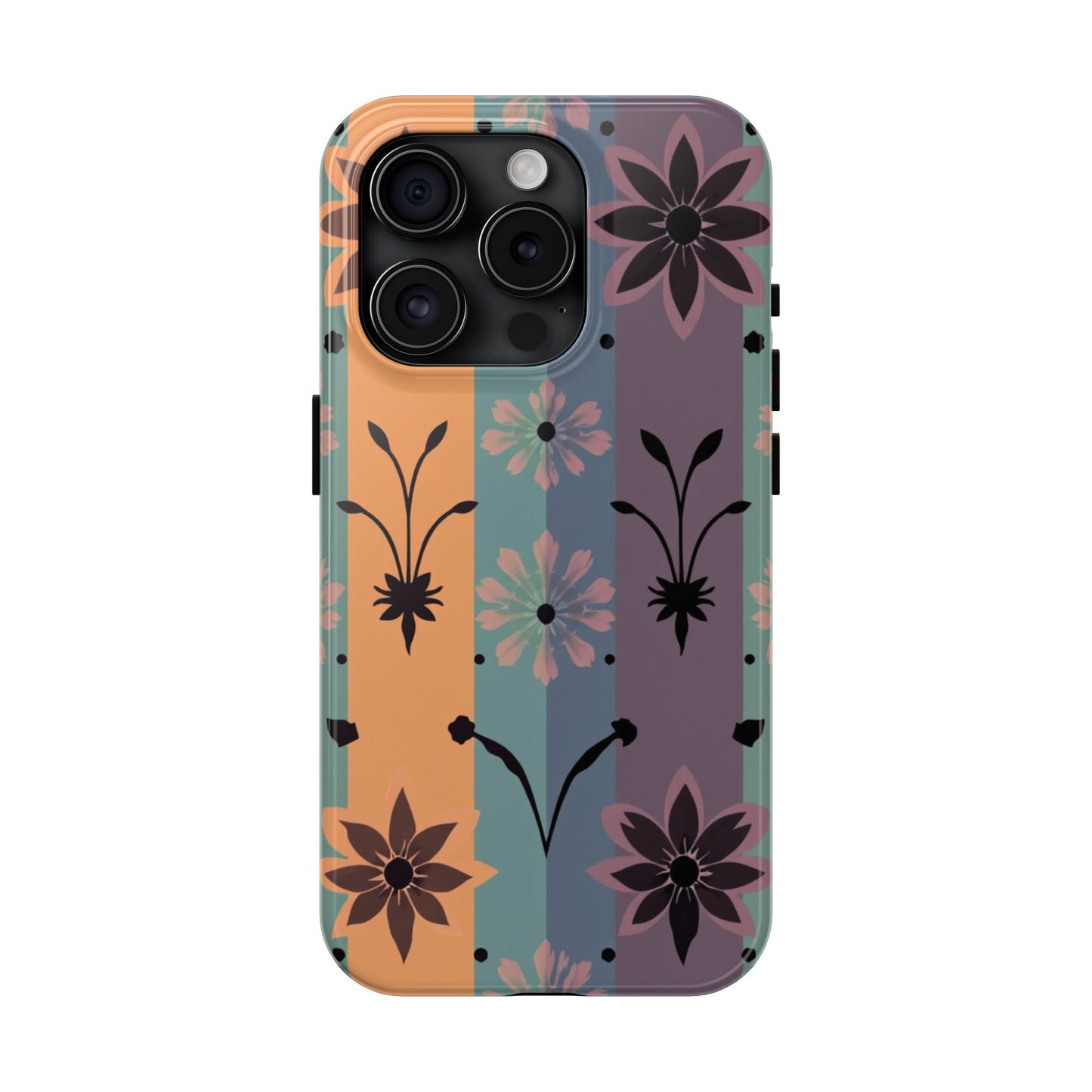 Boho Floral Tough Phone Cases - Durable & Stylish Protection - for iPhone