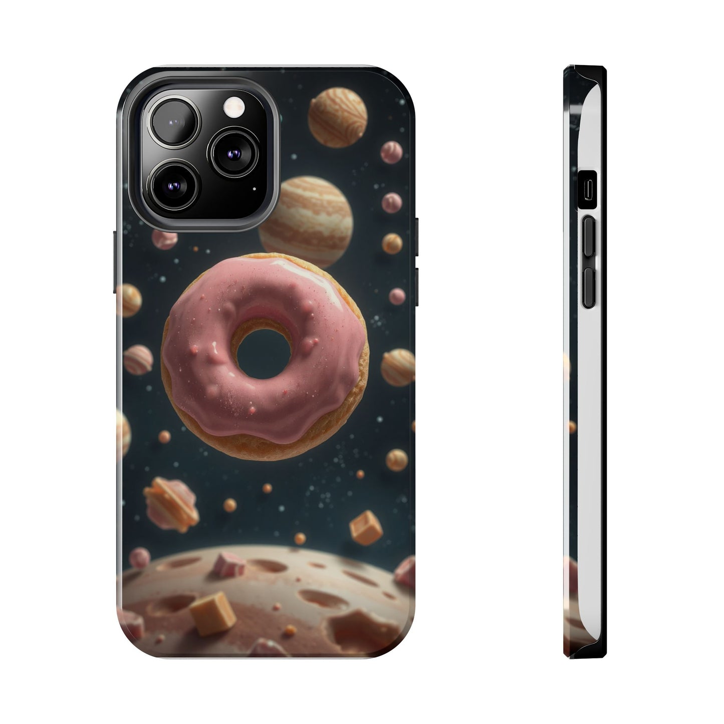 Galaxy Donut Tough Phone Case - Durable & Stylish Protective Cover