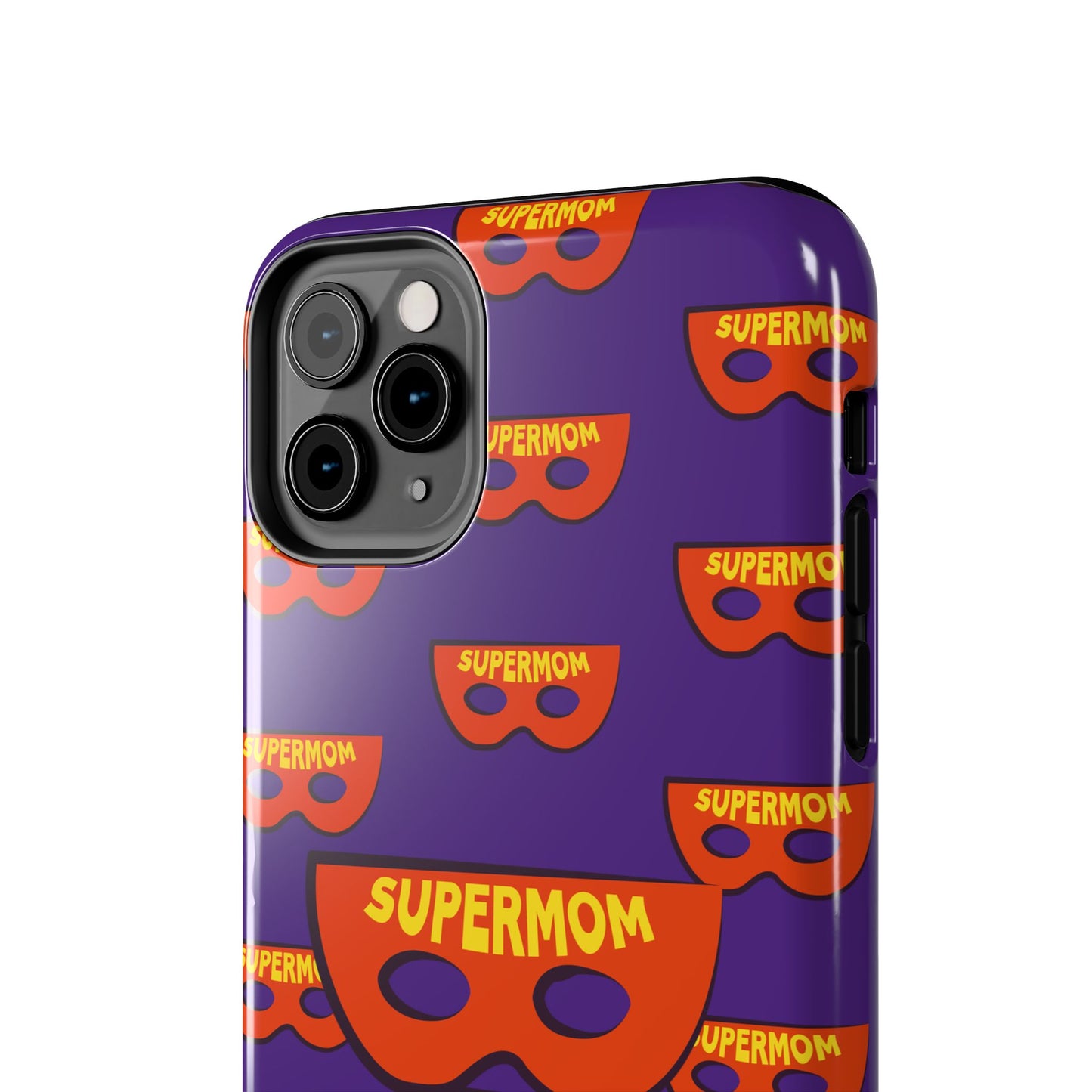 Supermom Tough Phone Case - Durable Protection with Fun Design - for iPhone