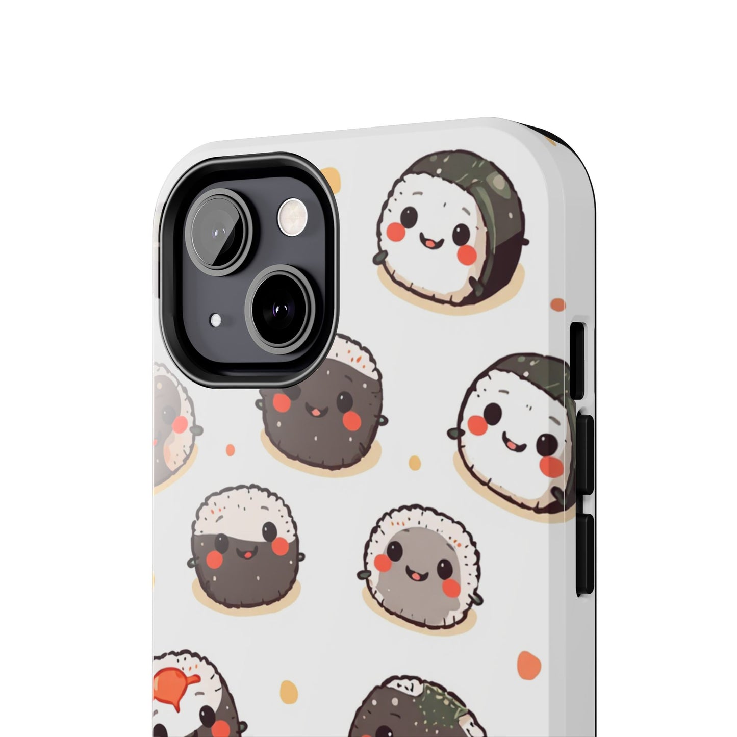 Cute Sushi Tough Phone Case - Kawaii Design for Food Lovers