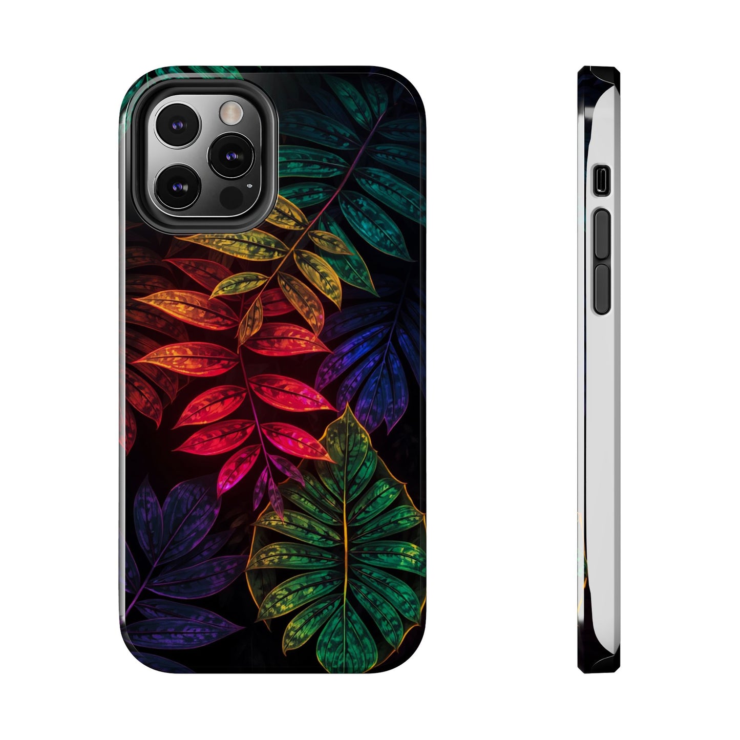 Vibrant Tropical Leaf Tough Phone Case