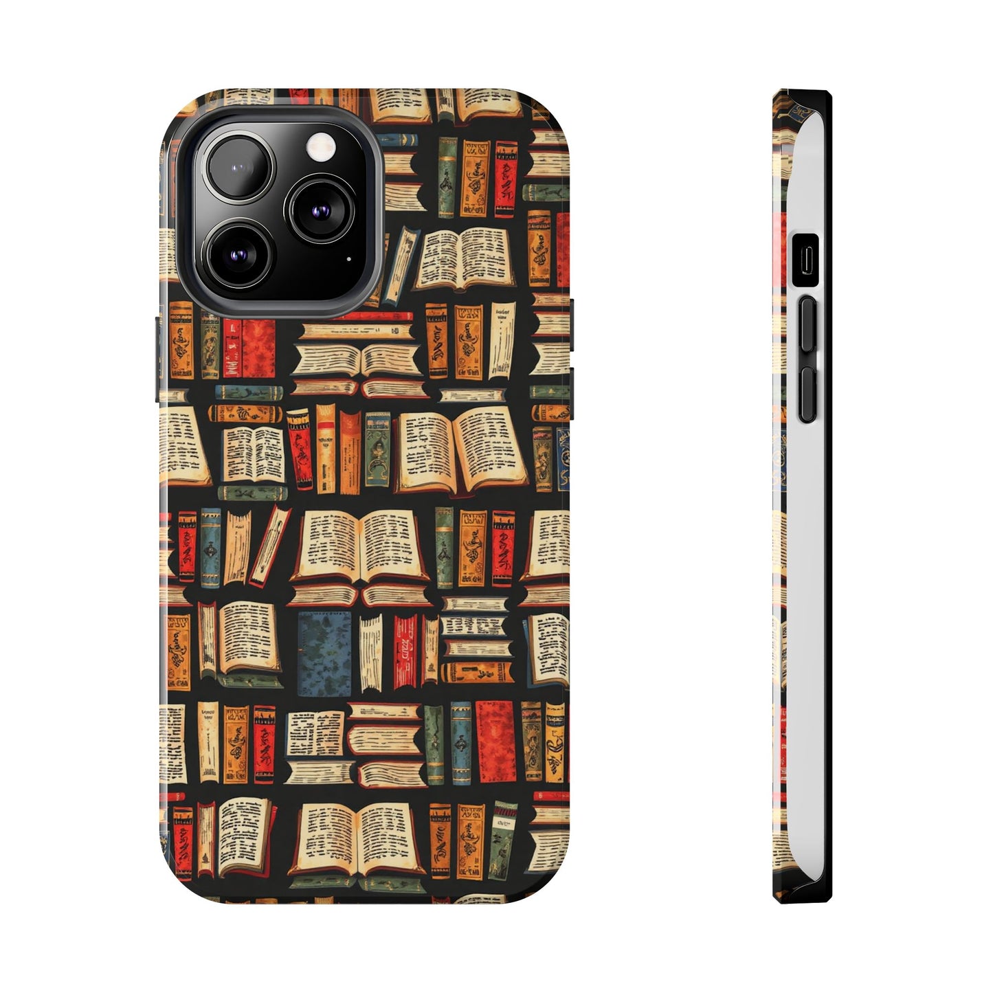 Book Lover Tough Phone Cases - Durable Protective Cases for Literature Fans