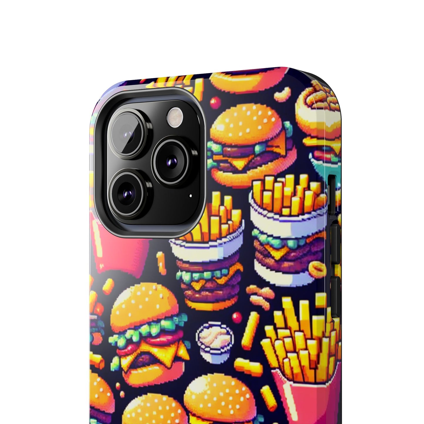 Retro Fast Food Phone Case - Tough and Durable - for iPhone
