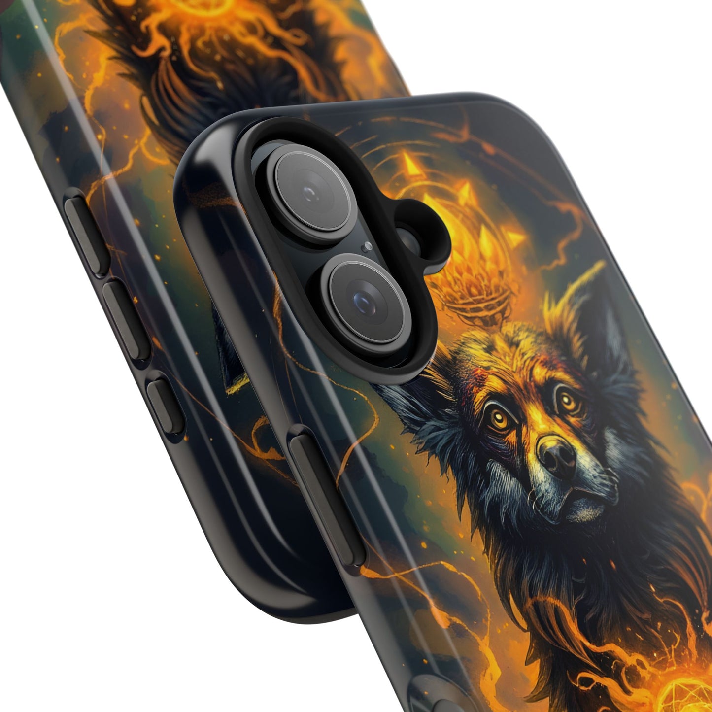 Mystical Dog of Light - Tough Phone Case - Durable Protection with Inspired Artwork - for iPhone