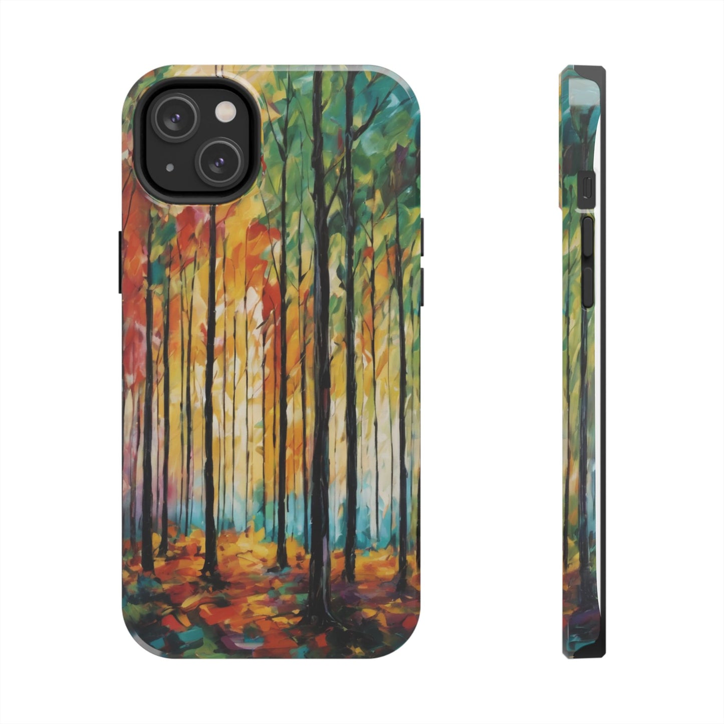 Autumn Forest Tough Phone Case - Colorful Nature Design - for iPhone