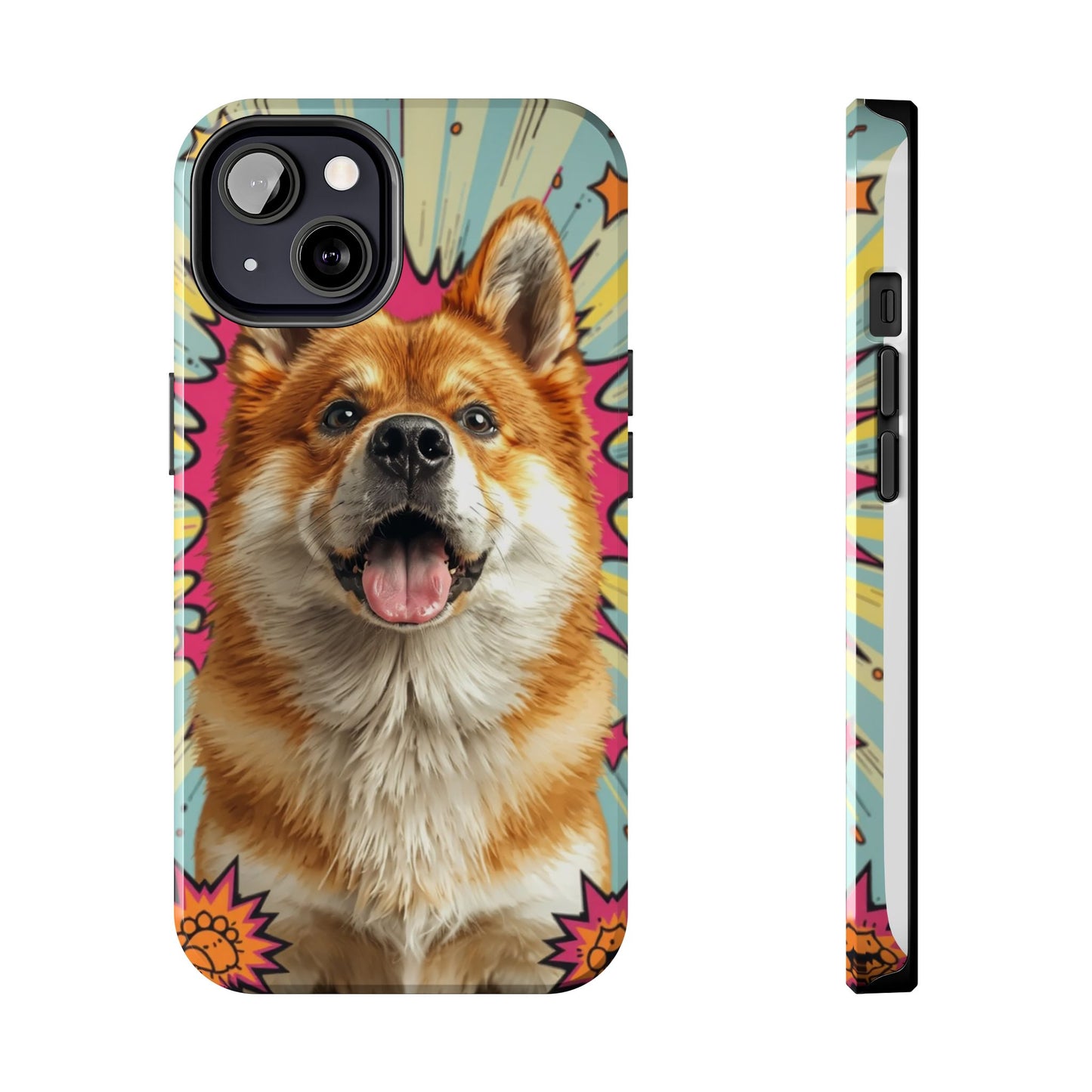 Playful Dog Tough Phone Case - Durable & Stylish Pet Lover Gift