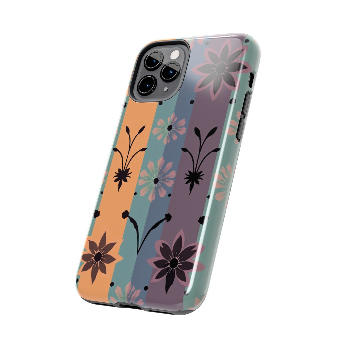 Boho Floral Tough Phone Cases - Durable & Stylish Protection - for iPhone