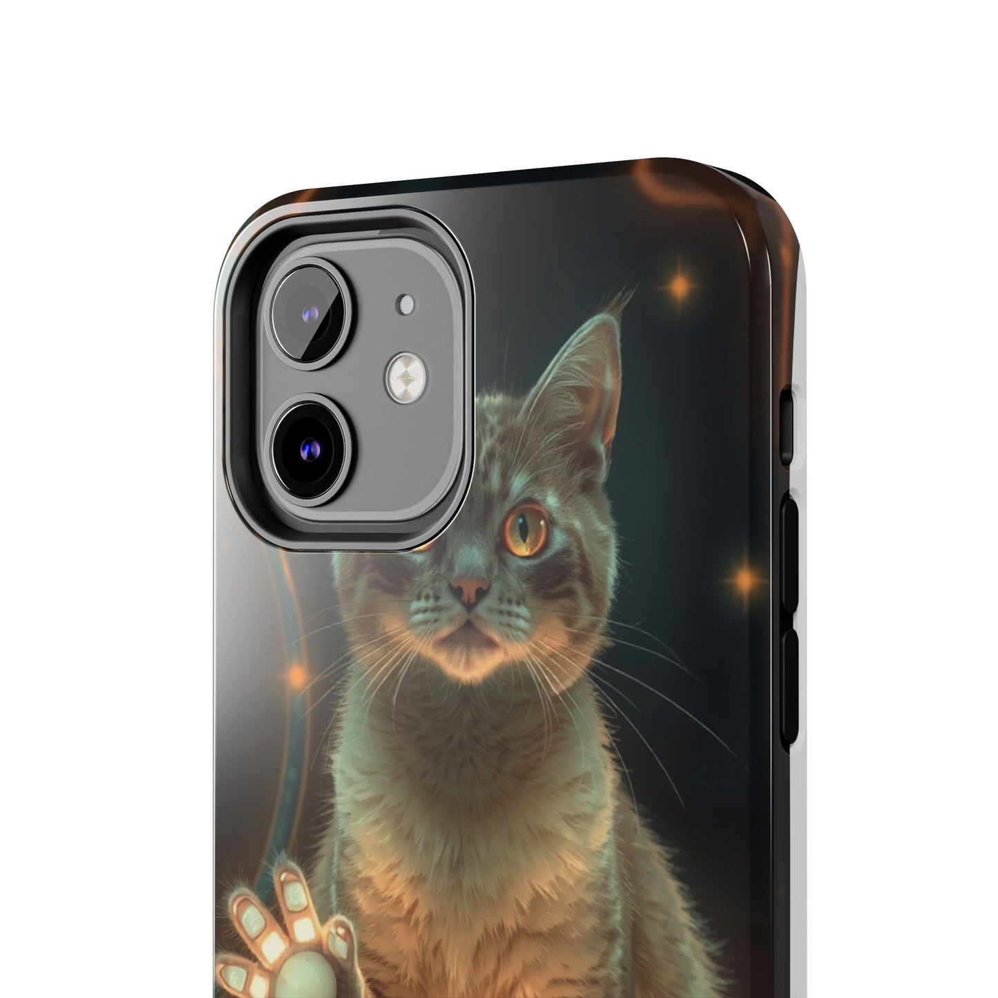 Whimsical Cat Phone Case | Tough Phone Cases for Cat Lovers, Pet Accessories, Gift for Cat Owners, Cute Phone Cover, Personalized Tech