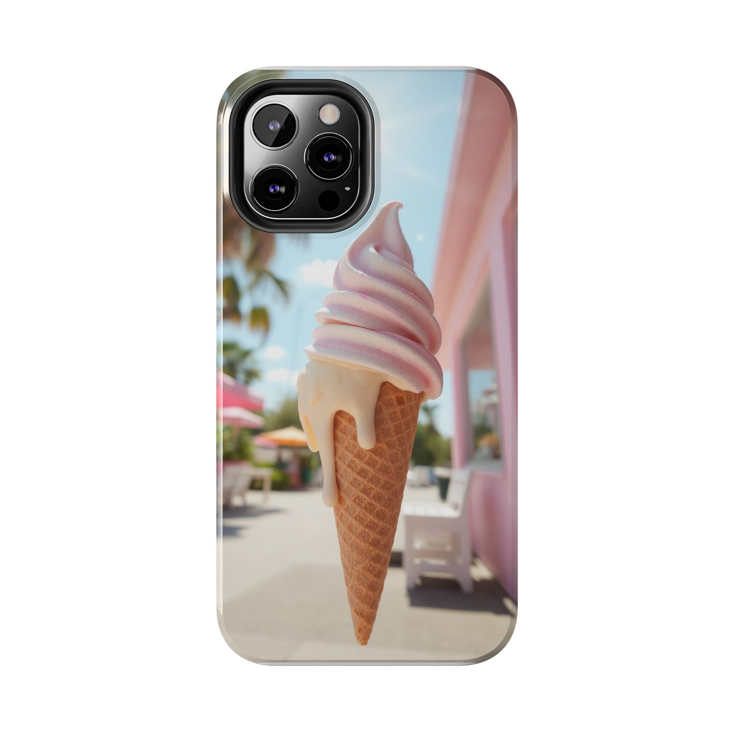 Ice Cream Cone Phone Case – Tough and Stylish Protection