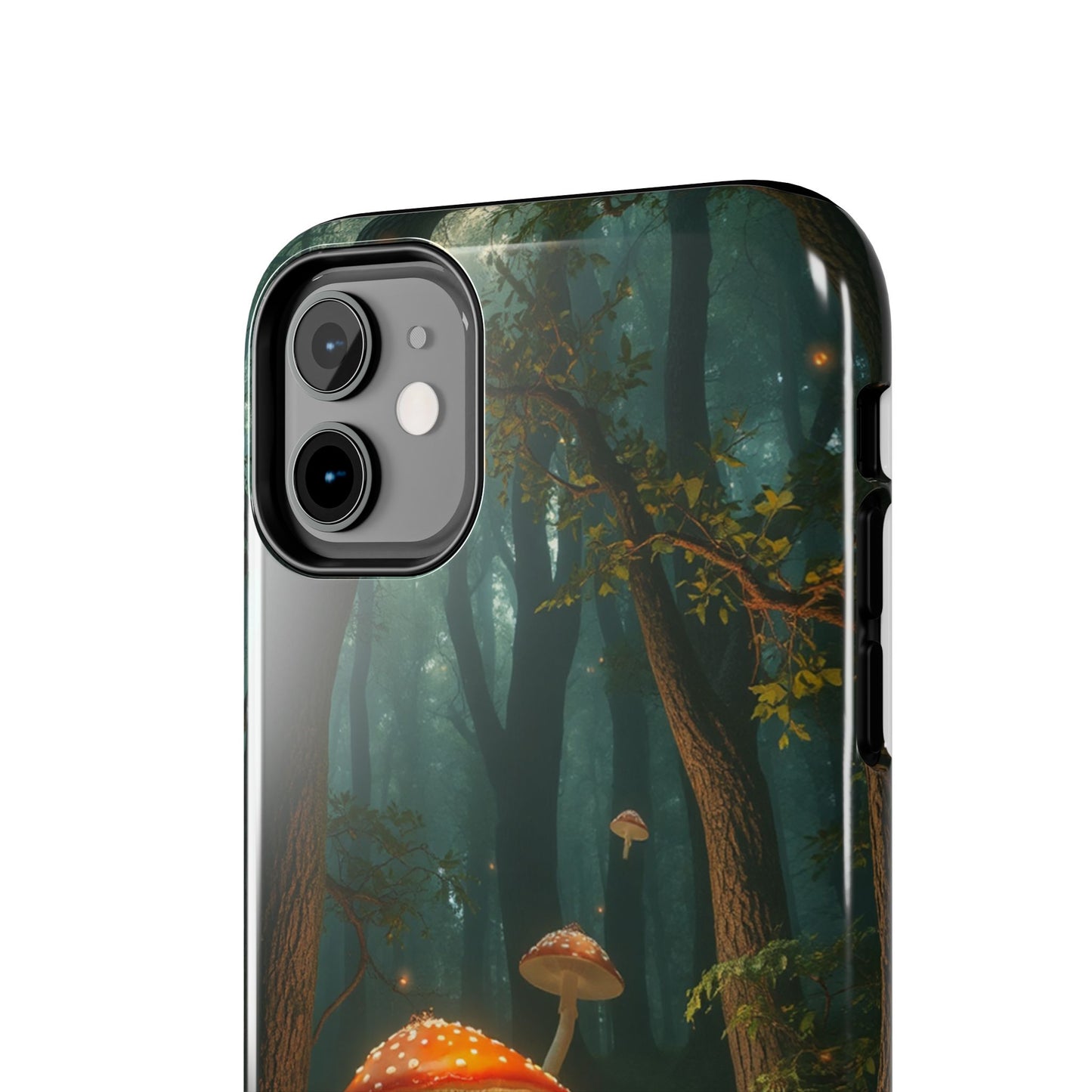 Whimsical Mushroom Tough Phone Case - Forest Fantasy Design