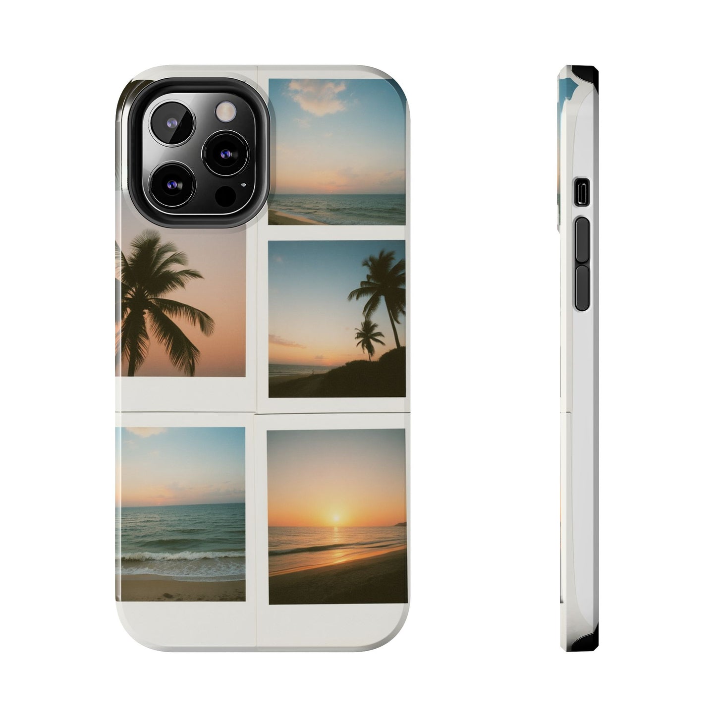 Tropical Sunset Tough Phone Case - Beach Vibes for Summer Adventures