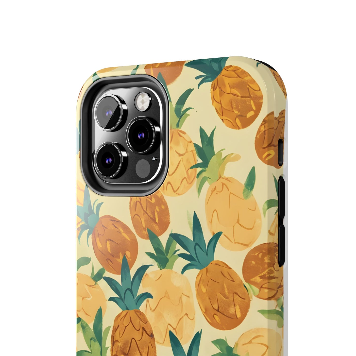 Pineapple Paradise Tough Phone Case - Durable and Stylish for Summer Vibes - for iPhone