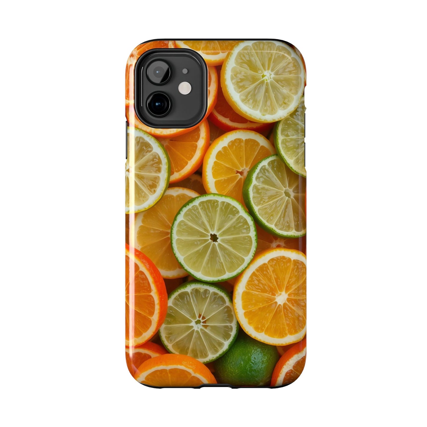 Citrus Slice Tough Phone Case – Vibrant Fruit Design for Summer Fun