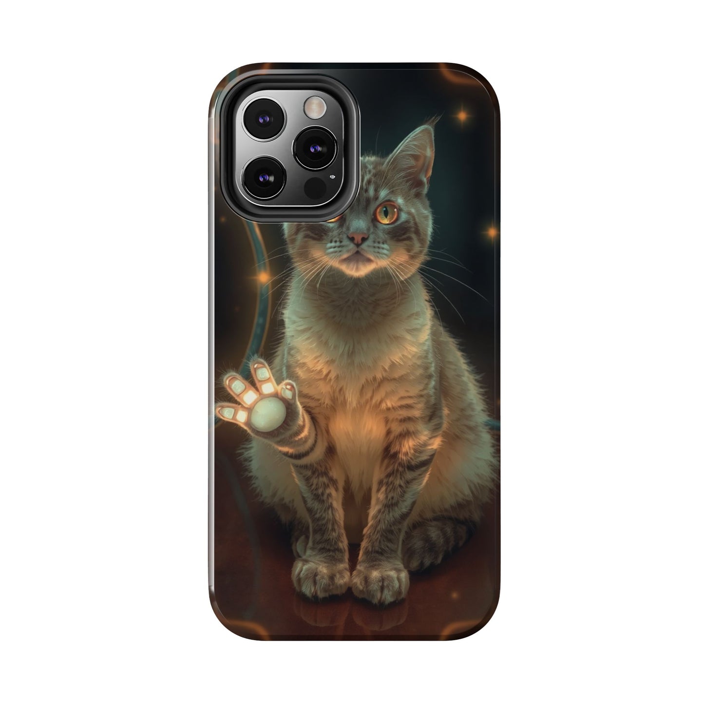 Whimsical Cat Phone Case | Tough Phone Cases for Cat Lovers, Pet Accessories, Gift for Cat Owners, Cute Phone Cover, Personalized Tech