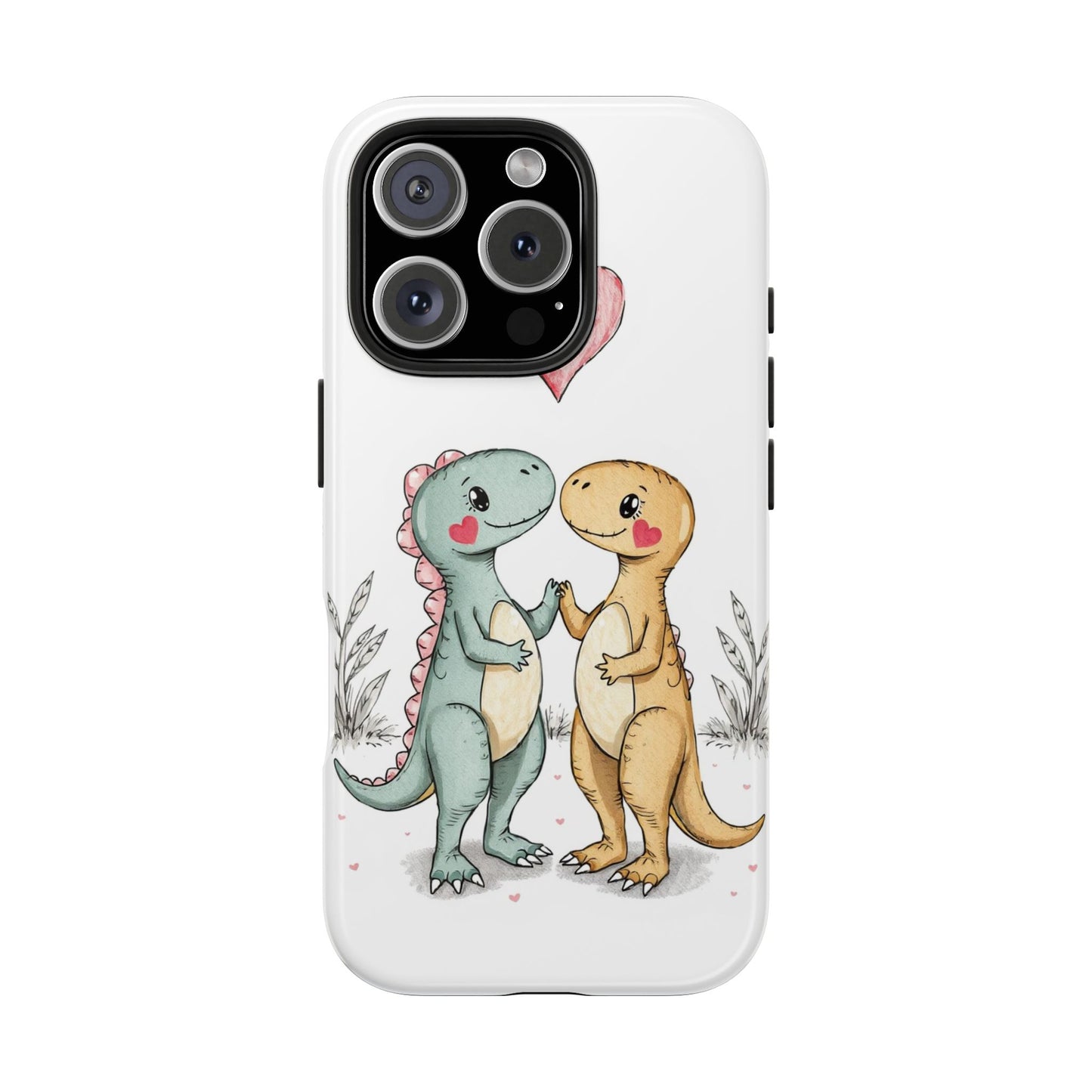 Dino Couples - Tough Phone Case for iPhone