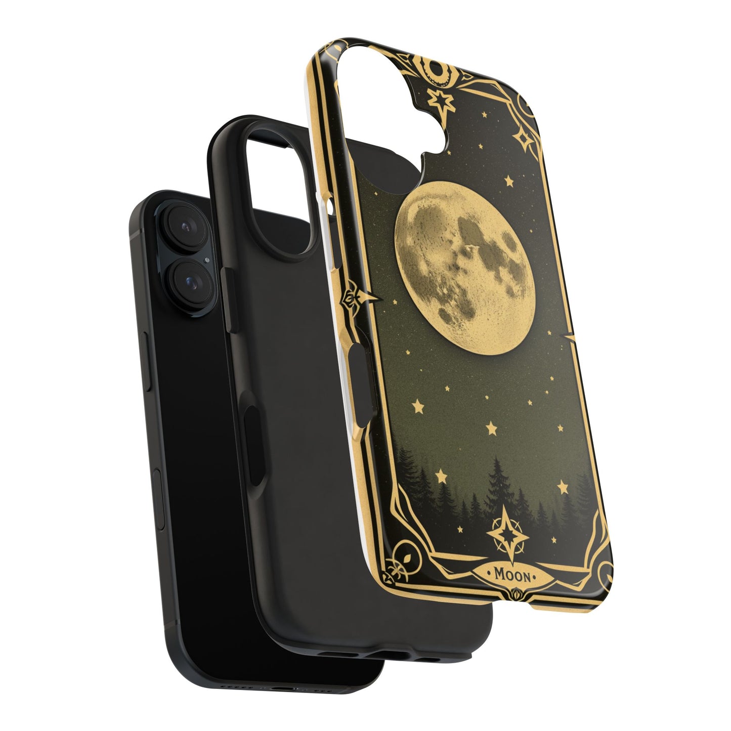 Celestial Moon Phone Case - Tough & Stylish for Star Lovers
