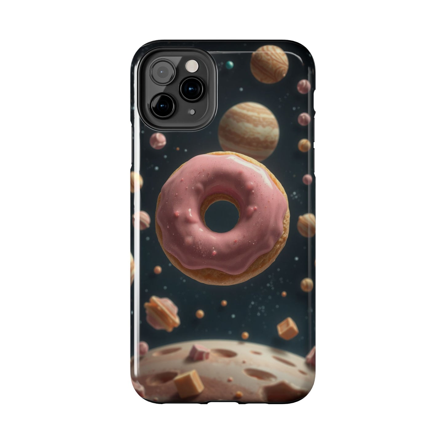 Galaxy Donut Tough Phone Case - Durable & Stylish Protective Cover