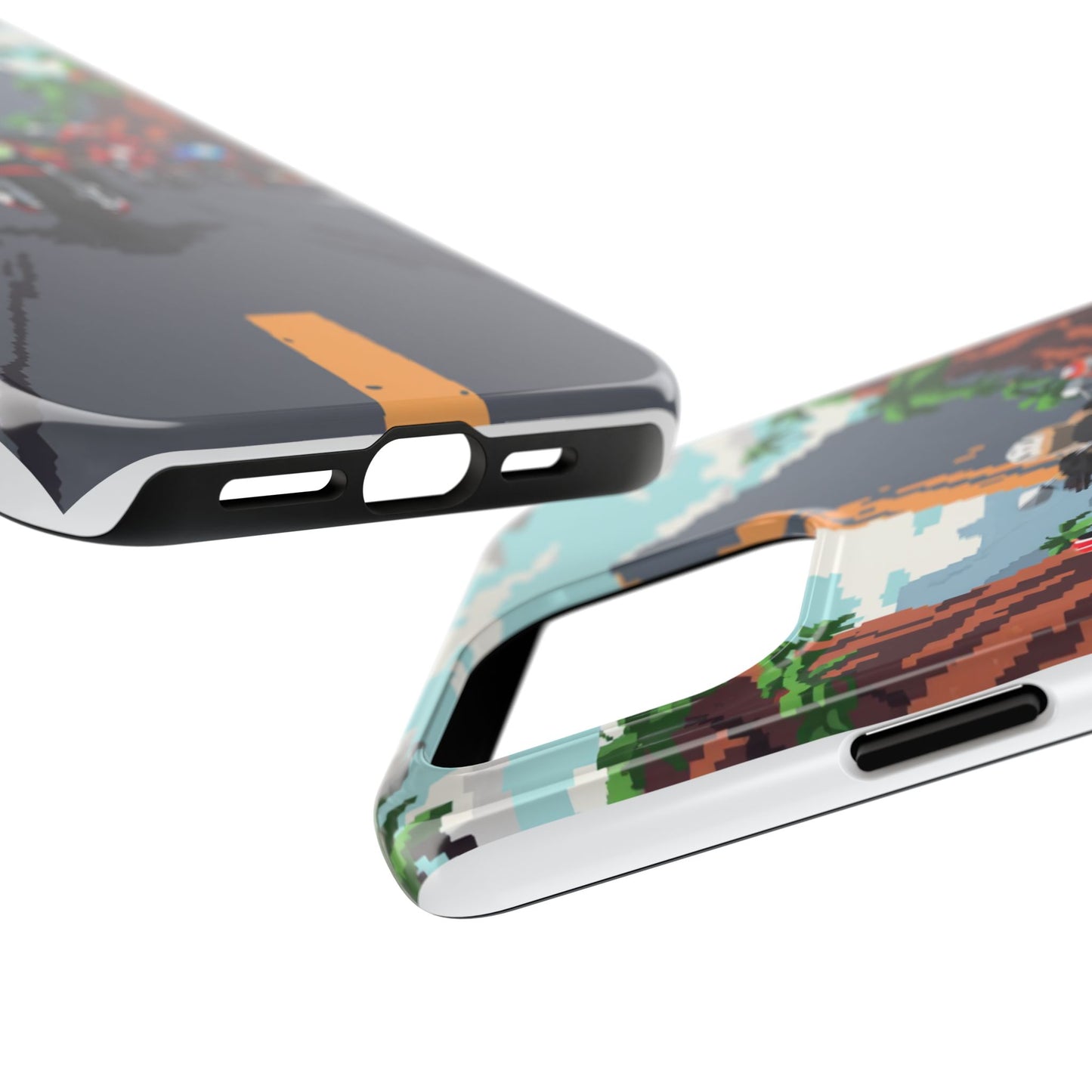 Retro Biker Tough Phone Case - Perfect for Motorcycle Lovers
