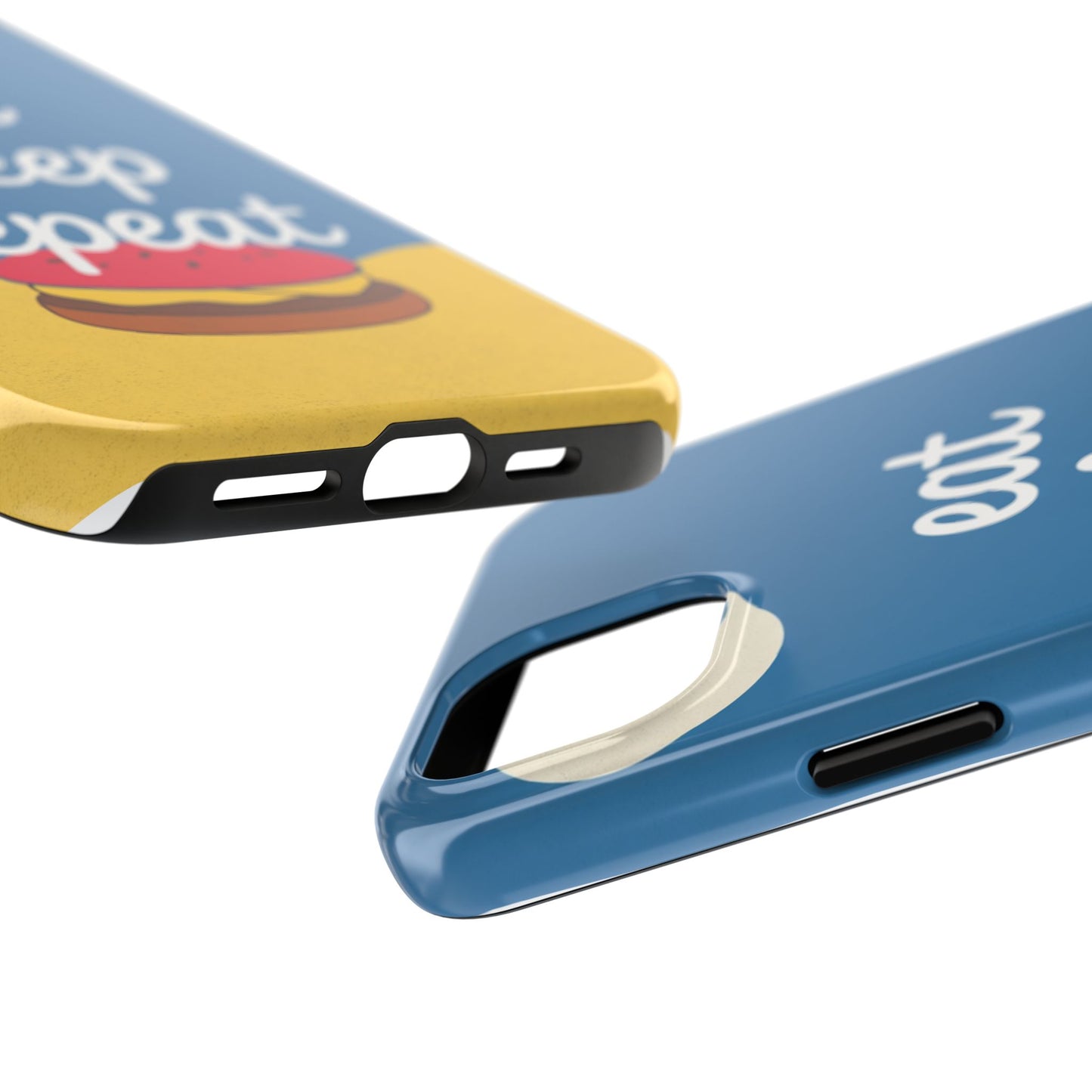 Eat, Sleep, Repeat Phone Case – Fun & Durable Tough Phone Cases for Food Lovers