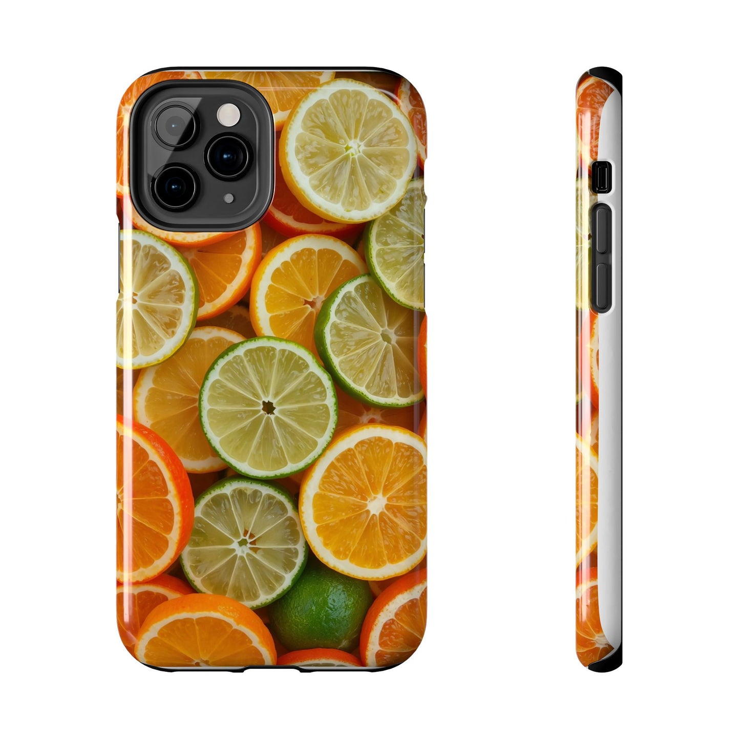 Citrus Slice Tough Phone Case – Vibrant Fruit Design for Summer Fun