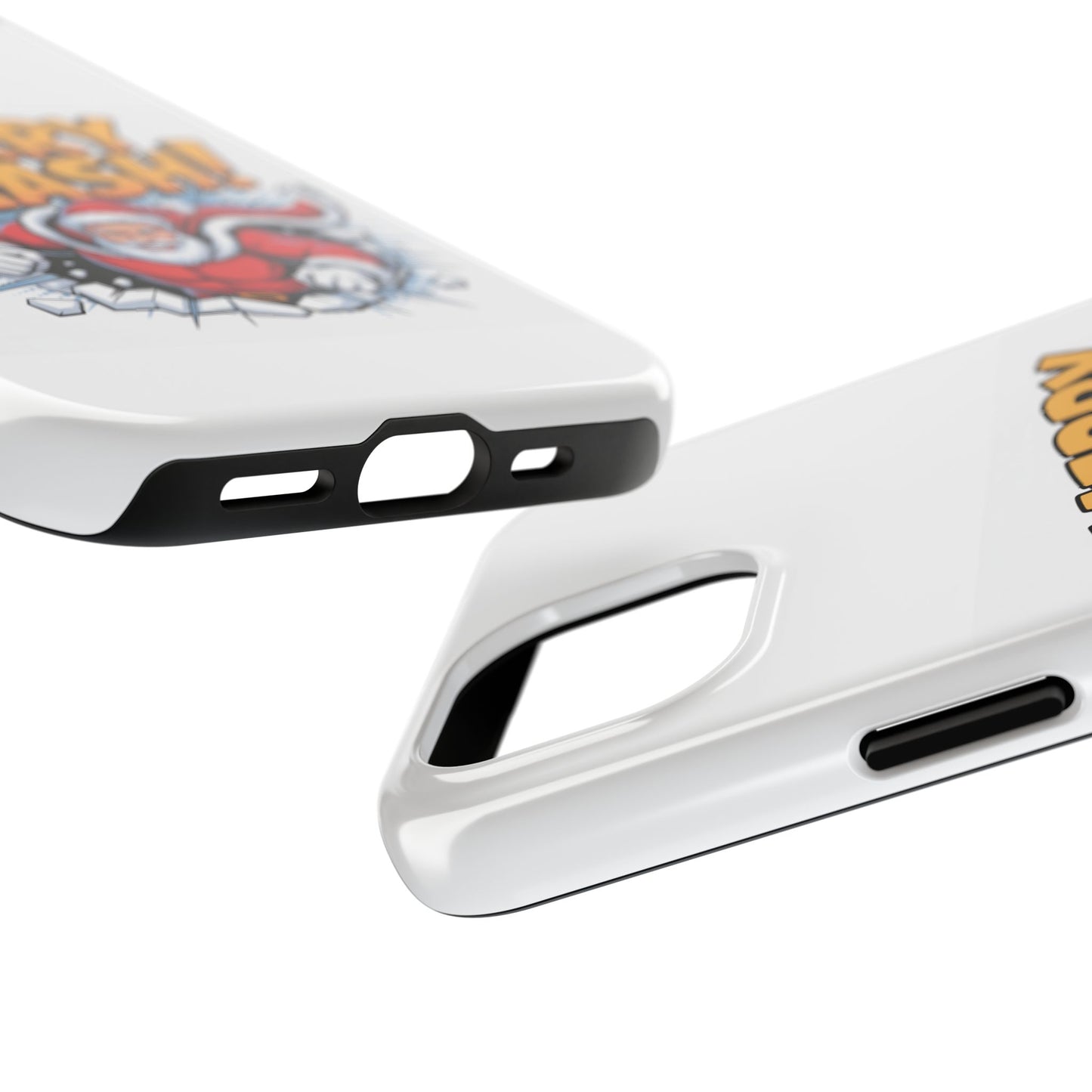 Santa Merry Smash Phone Case