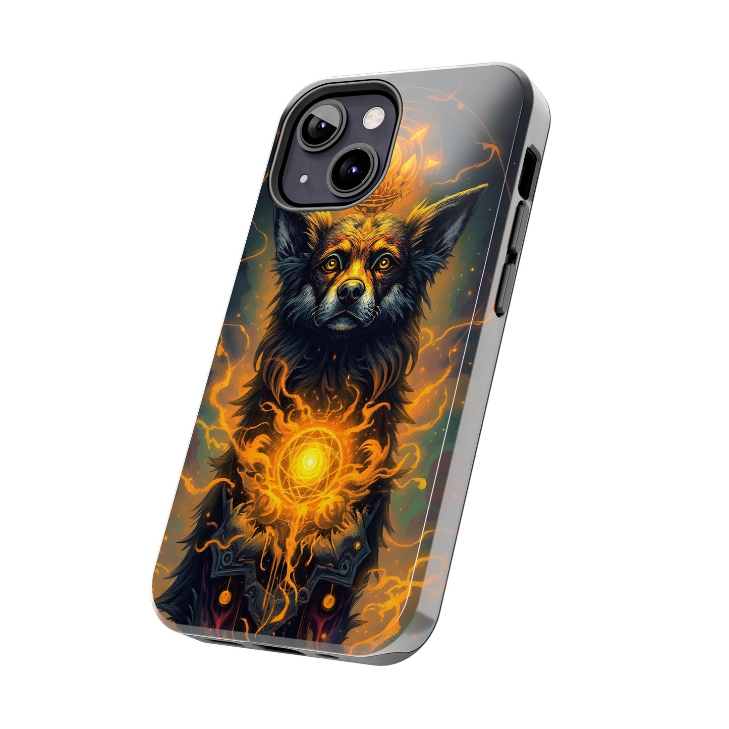 Mystical Dog of Light - Tough Phone Case - Durable Protection with Inspired Artwork - for iPhone