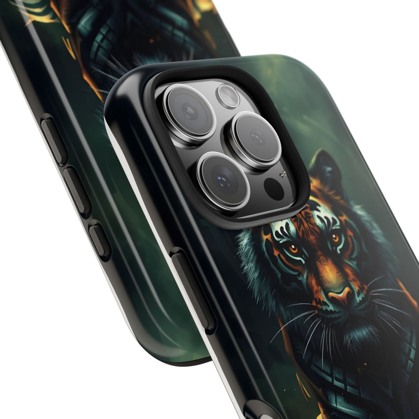 Fierce Mystical Tiger Tough Phone Case | Durable Protection for Nature Lovers - for iPhone