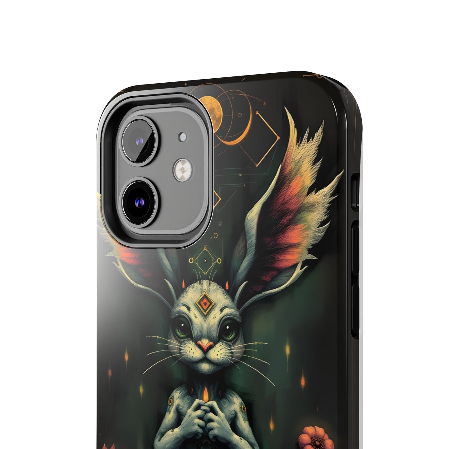 Artistic Rabbit Phone Cases - Unique and Durable Design of Mystical Bunny - for iPhone